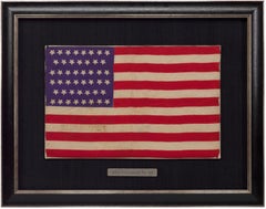 46-Star Printed American Flag, "Baltimore 1903 Saengerfest Inaugural Concert"