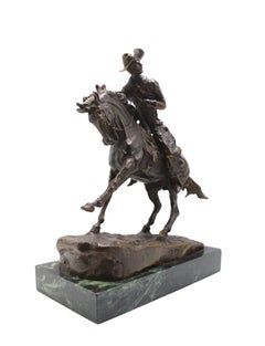 "The Cowboy" Bronze Sculpture, after Frederic Remington