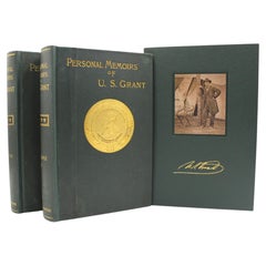 Personal Memoirs of U.S. Grant, Shoulder Strap Edition, First Edition, 2 Vols