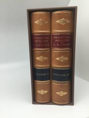 Personal Memoirs of U.S. Grant, Deluxe Leather Edition, circa 1885-1886