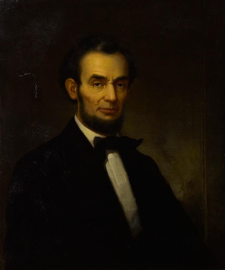 abraham lincoln oil painting