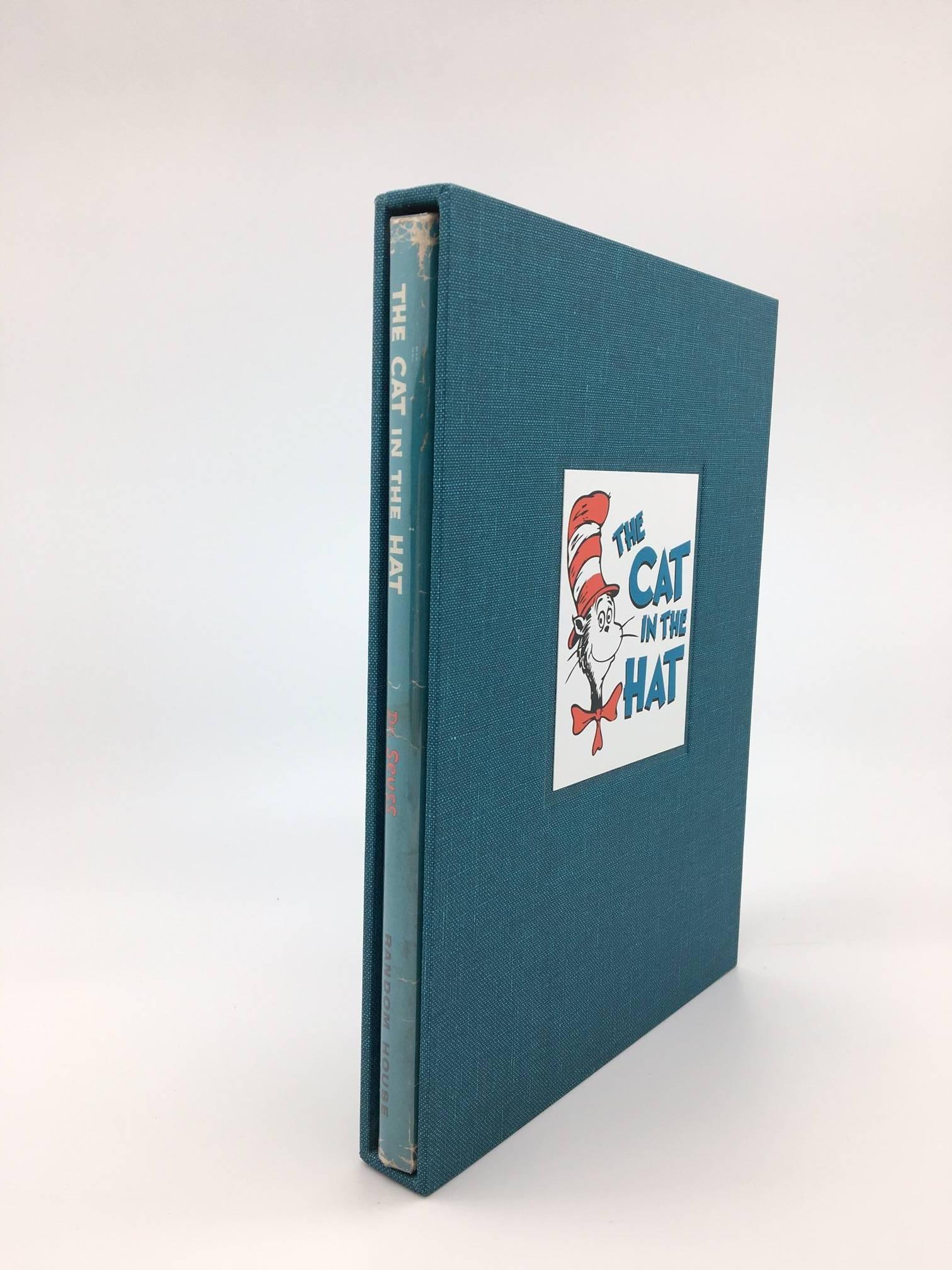 SEUSS, Dr. The Cat in the Hat. New York: Random House, (1957). Octavo, original pictorial paper boards, pictorial endpapers, original dust jacket. Housed in custom cloth slipcase. 

First edition of this rare and important children’s classic, “a