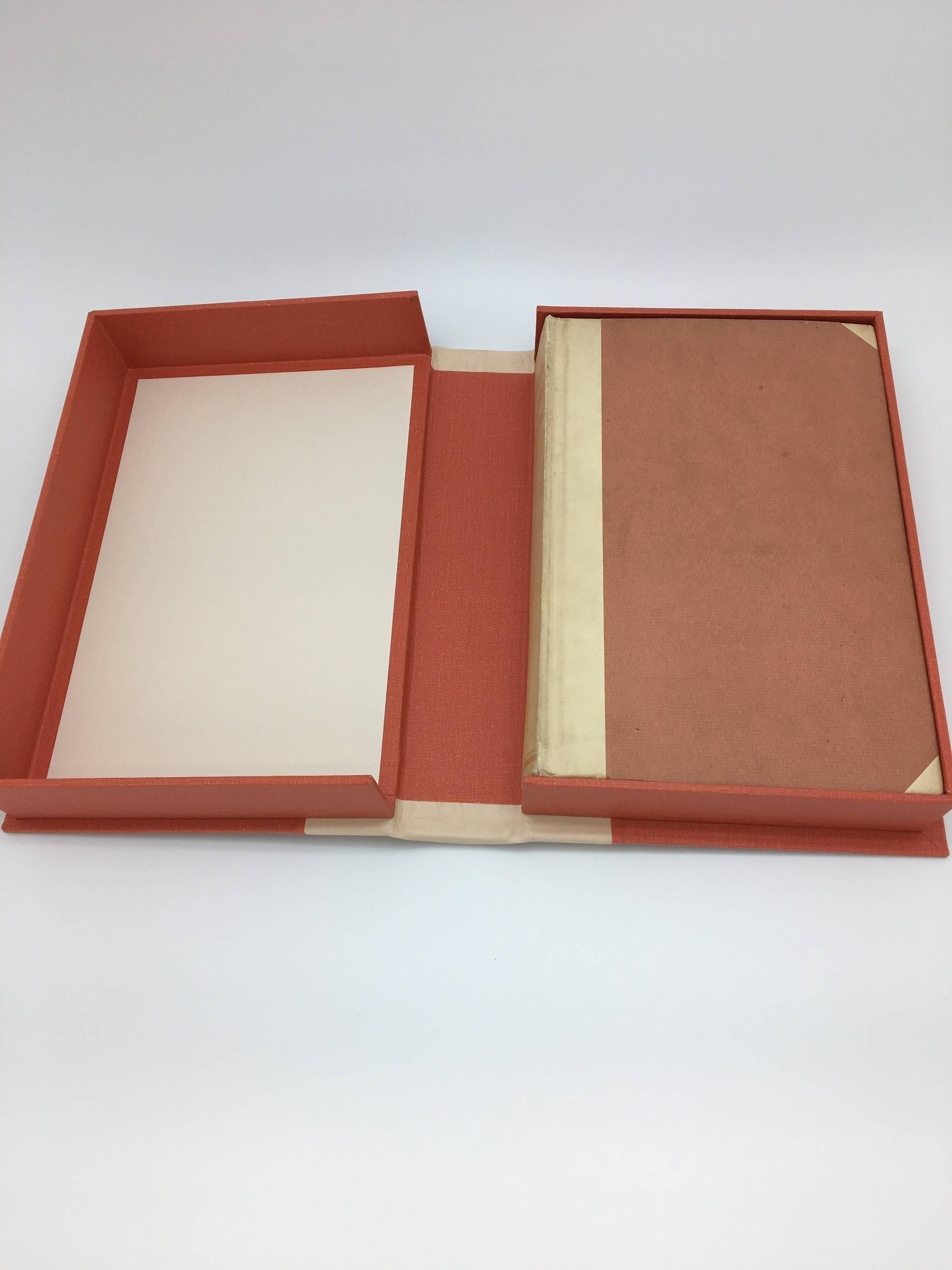 Miller, Francis Trevelyan (Charles A Lindbergh). Lindbergh: His Story in Pictures. New York and London: G.P. Putnam's Sons (Knickerbocker Press), 1929. Collector's Edition. Octavo, original three-quarter vellum, pictorial endpapers. Housed in a