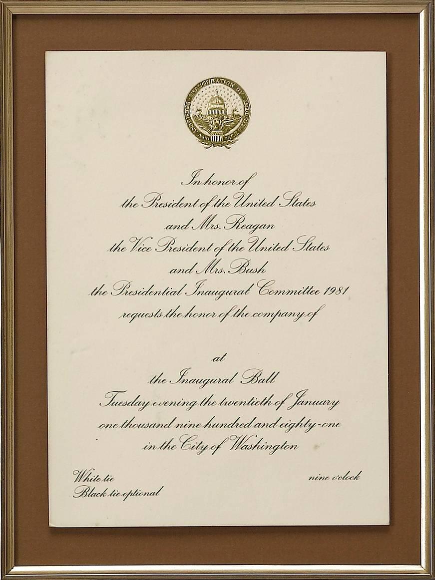 This amazing piece of President Ronald and Nancy Reagan history features a handwritten note from the 40th President of the United States to Mrs. Thompson's class of students, answering the question regarding President Reagan's favorite first