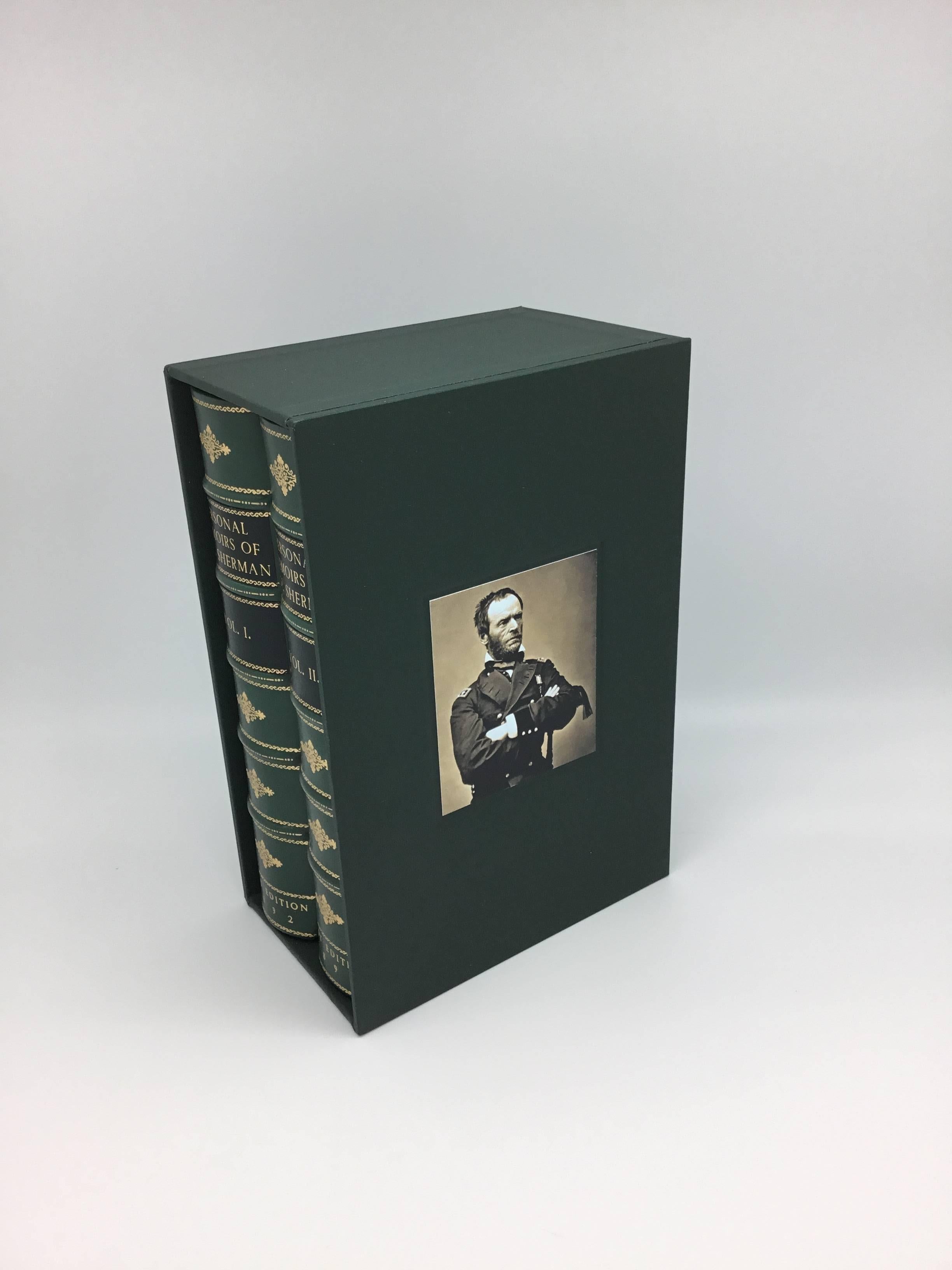 Early printing of this invaluable autobiography, incorporating corrections and revisions by Sherman and including a concluding chapter on Sherman’s final illness and death, and a personal tribute by Congressman James G. Blaine. With 15 folding maps