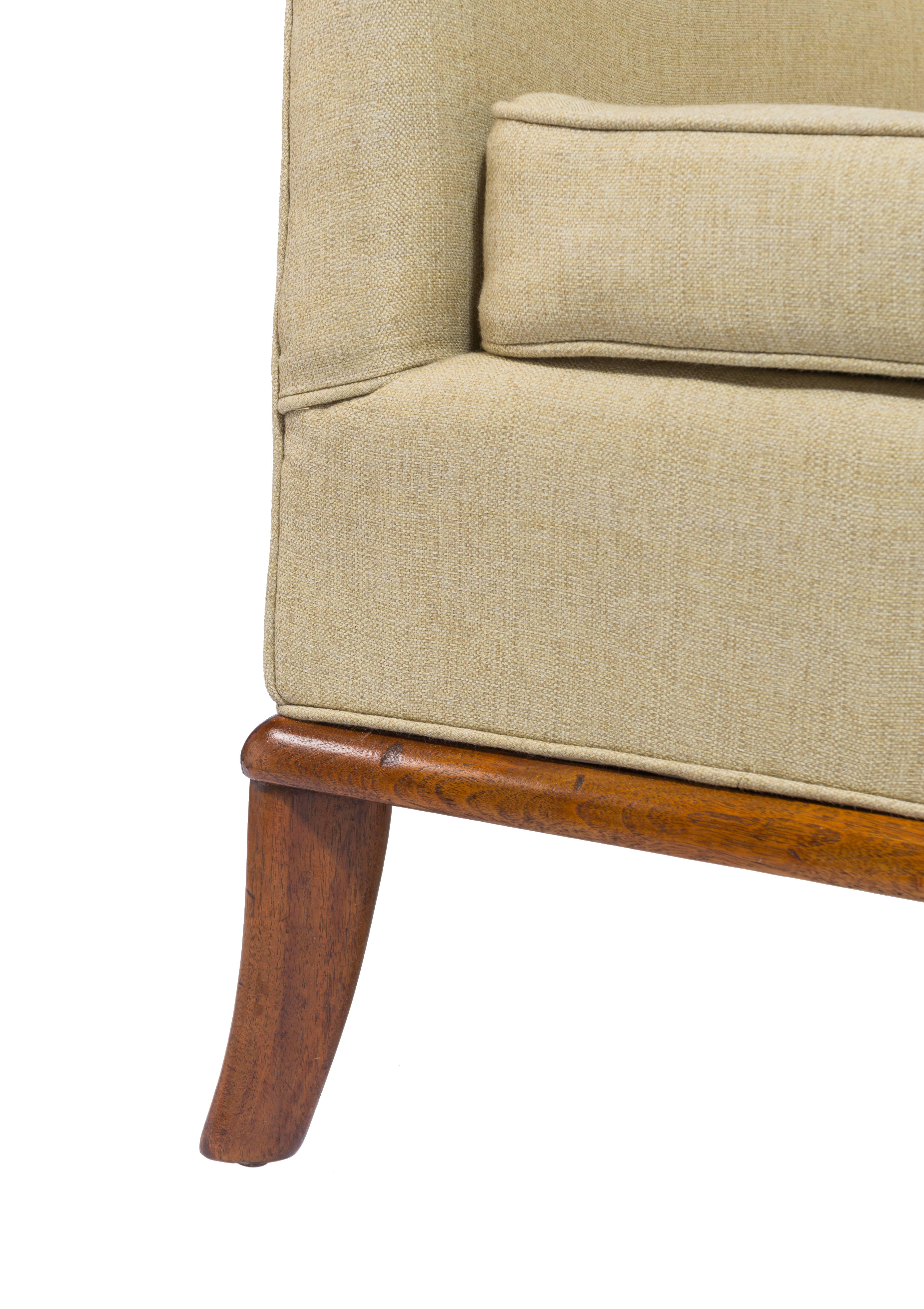 T.H. Robsjohn-Gibbings Sofa for Widdicomb In Excellent Condition In Pawtucket, RI