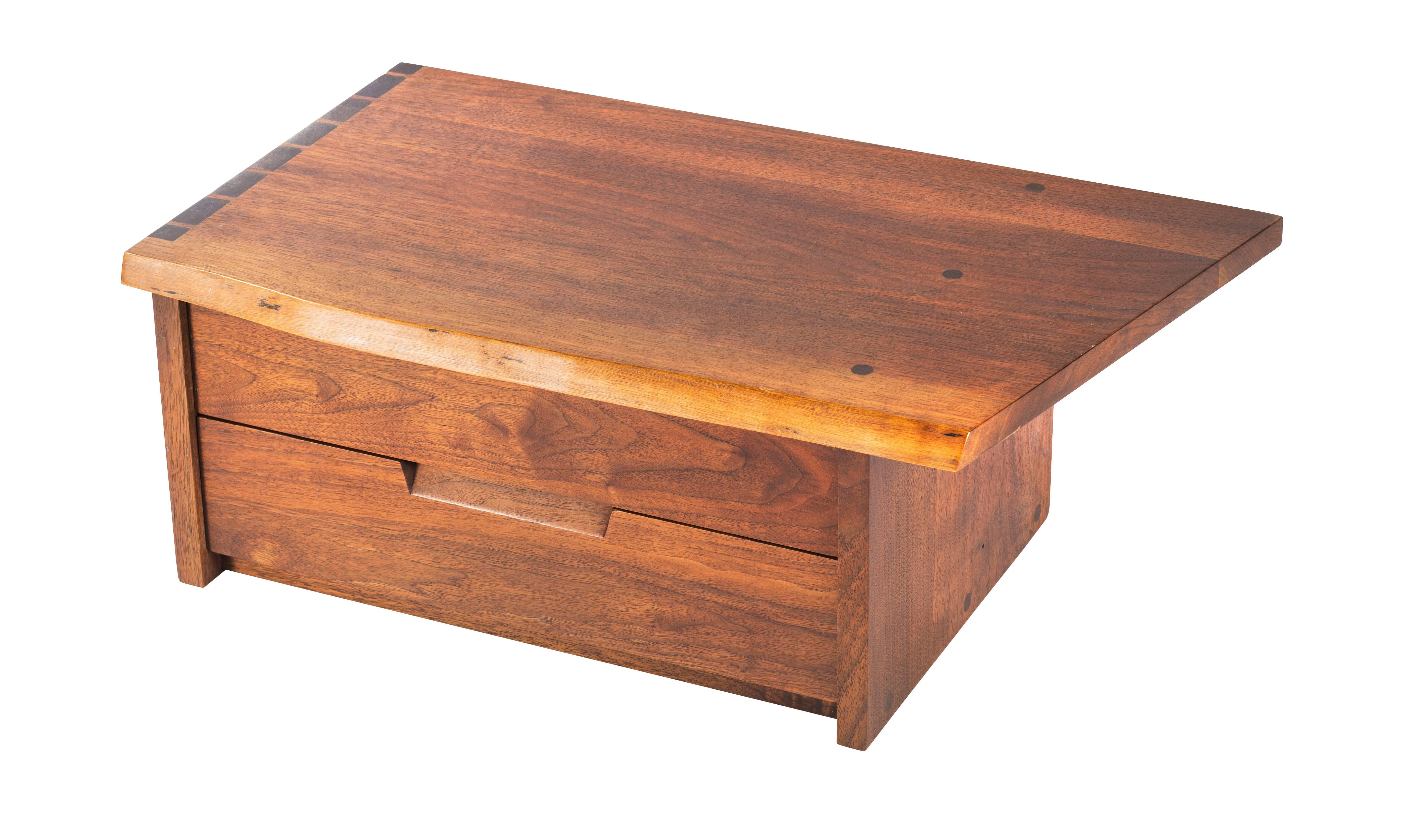 George Nakashima Wall-Mounted Nightstands In Excellent Condition In Pawtucket, RI