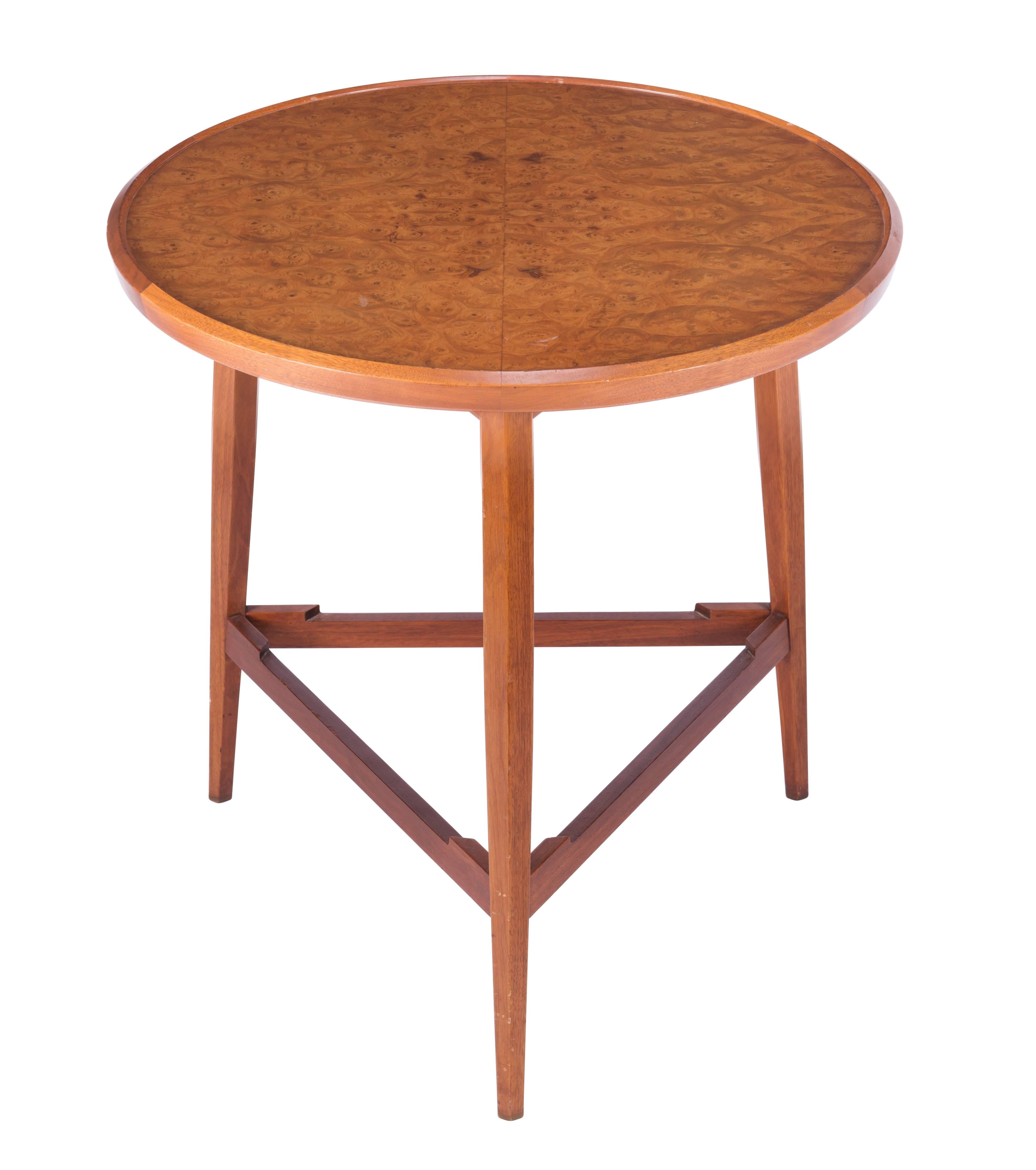 Mid-20th Century Wormley for Dunbar Table with Removable Tray