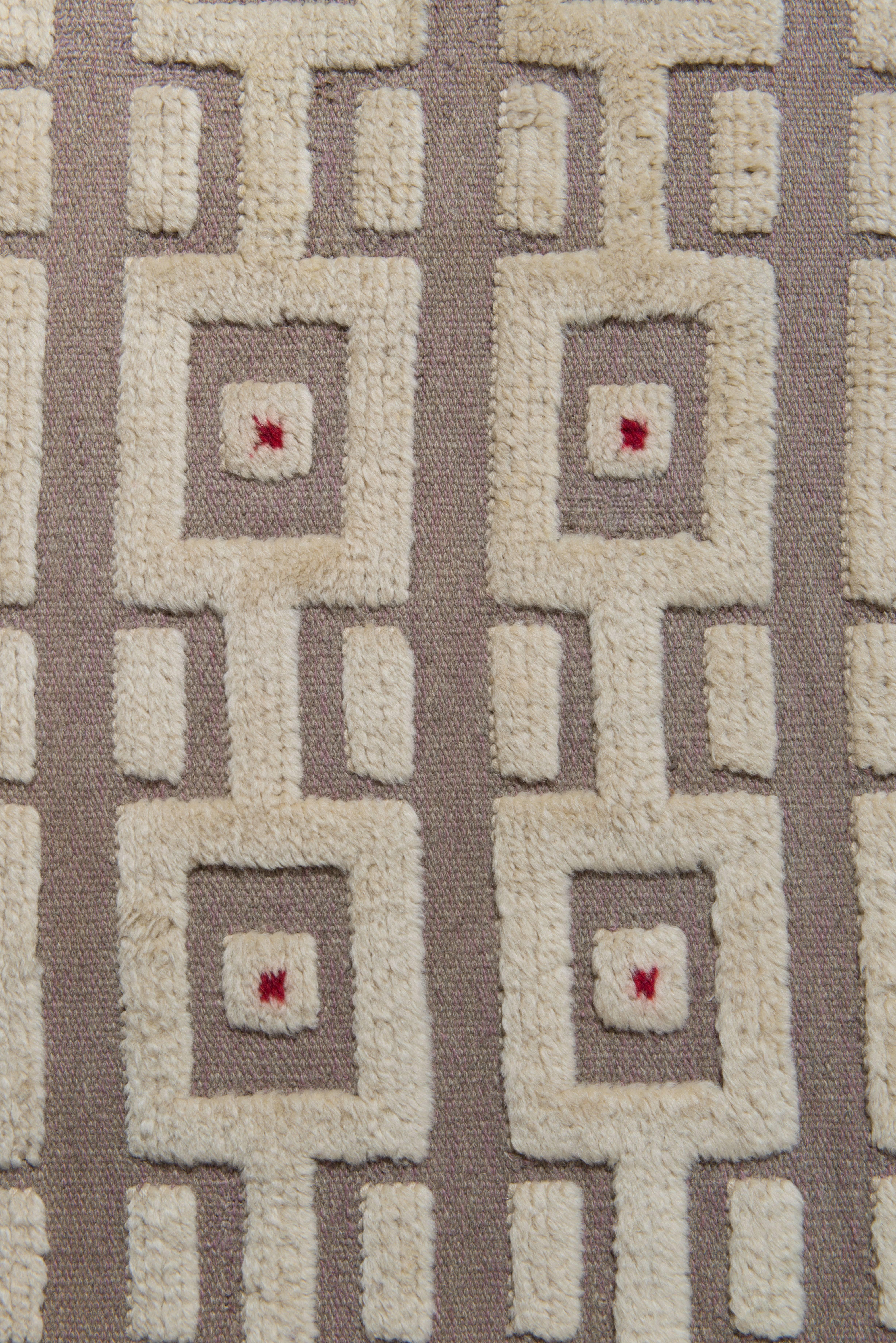 Rare and Important Swedish Carpet by Sigvard Bernadotte 3