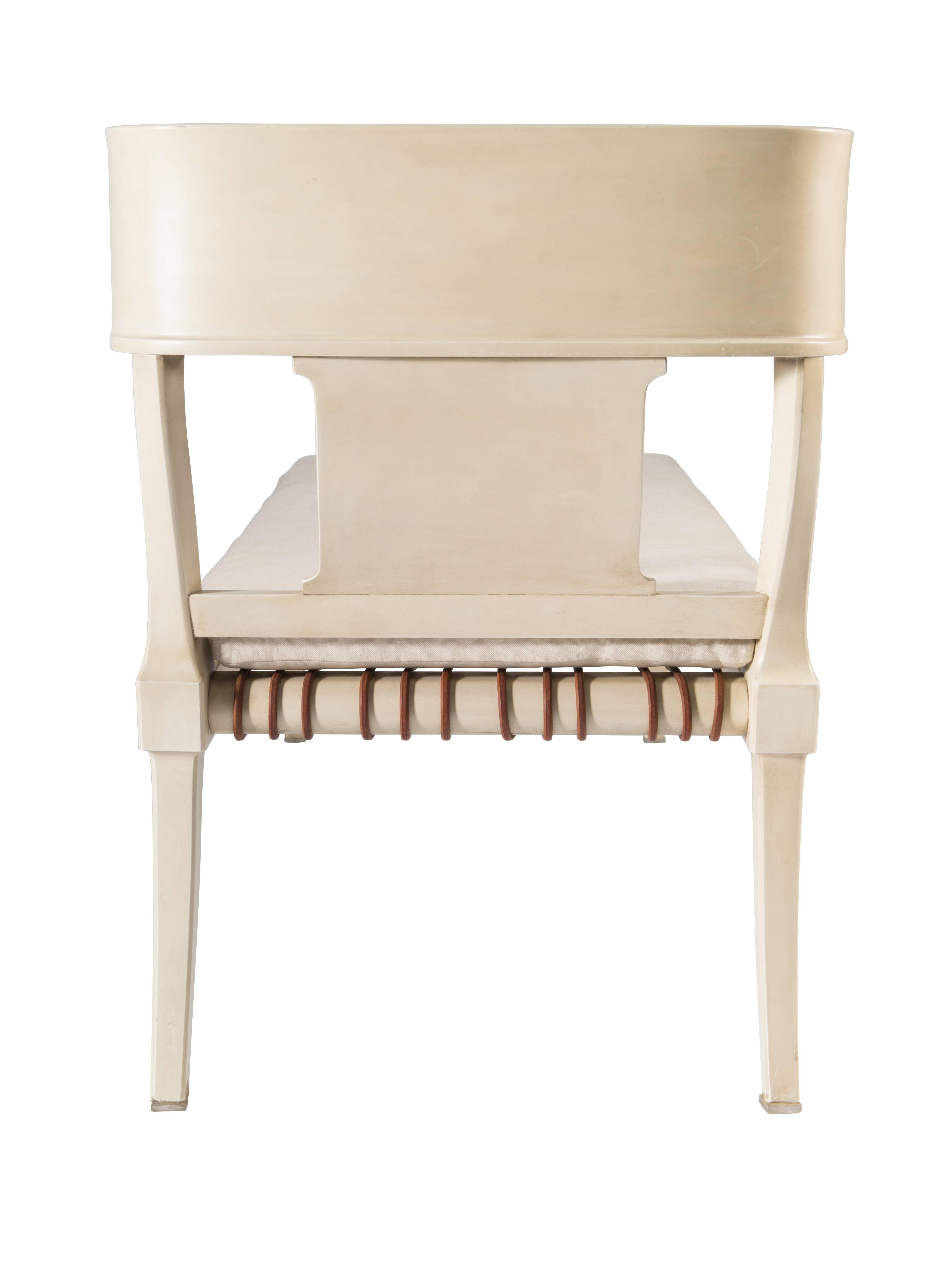Late 20th Century Rare T.H. Robsjohn-Gibbings Chaise Lounge for Saridis of Athens