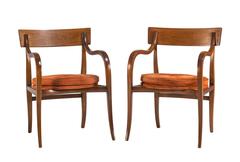 Pair of Dunbar Alexandria Chairs by Edward Wormley