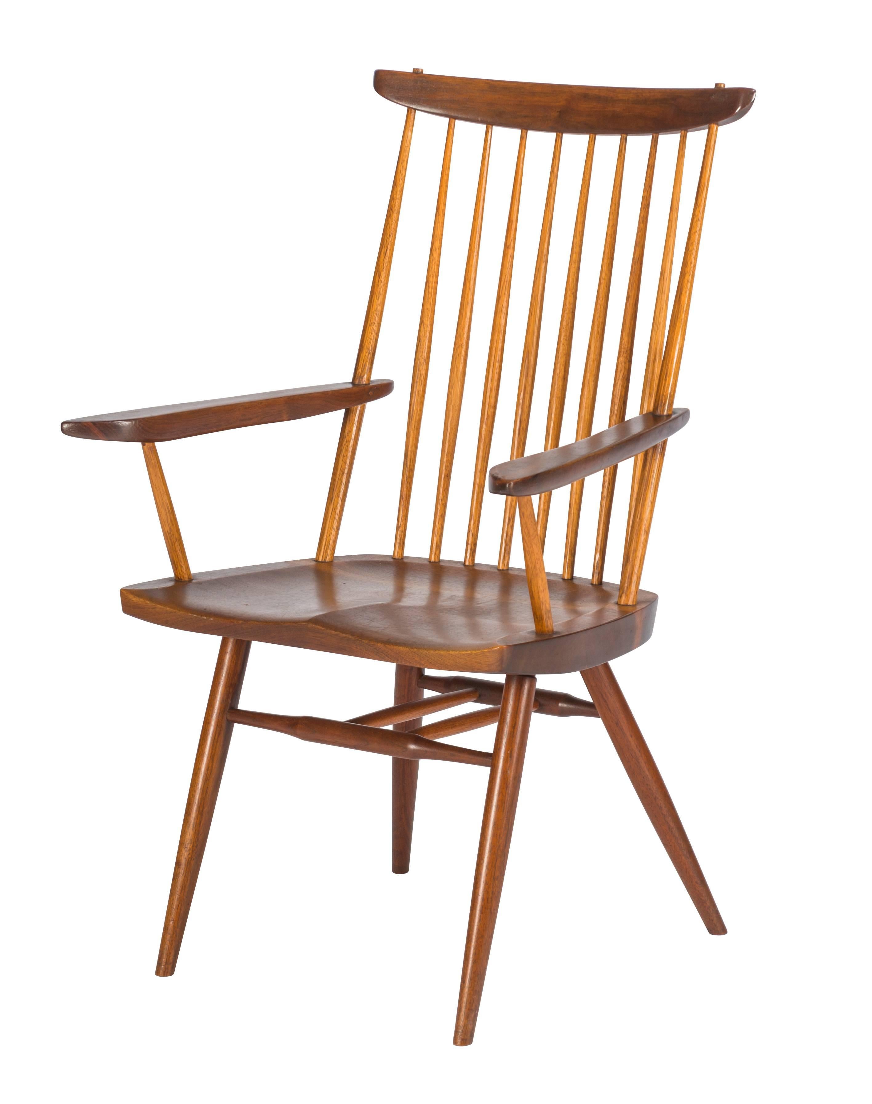 Mid-20th Century Set of Six Nakashima New Chairs