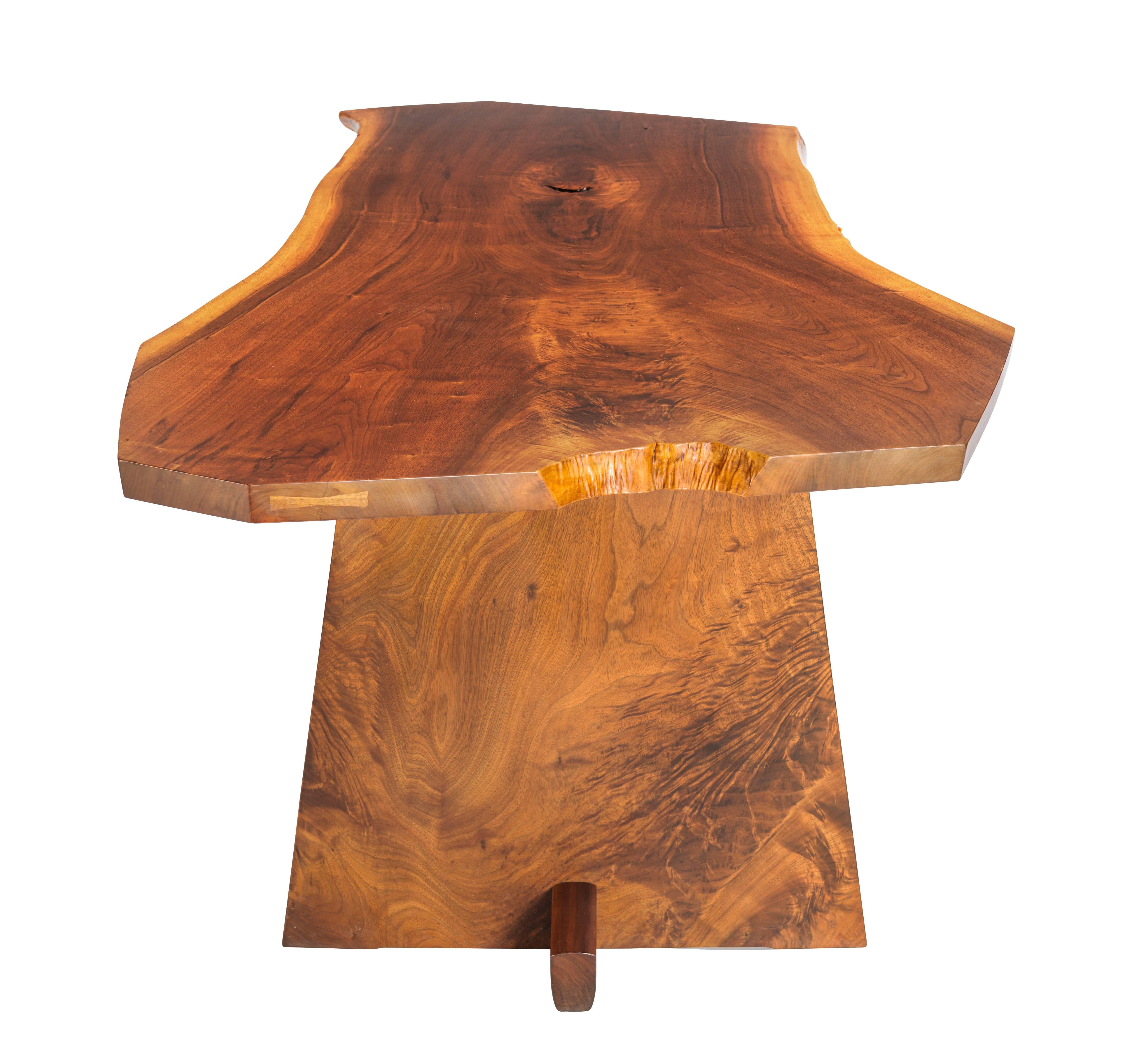 North American Important George Nakashima Conoid Desk and Chair