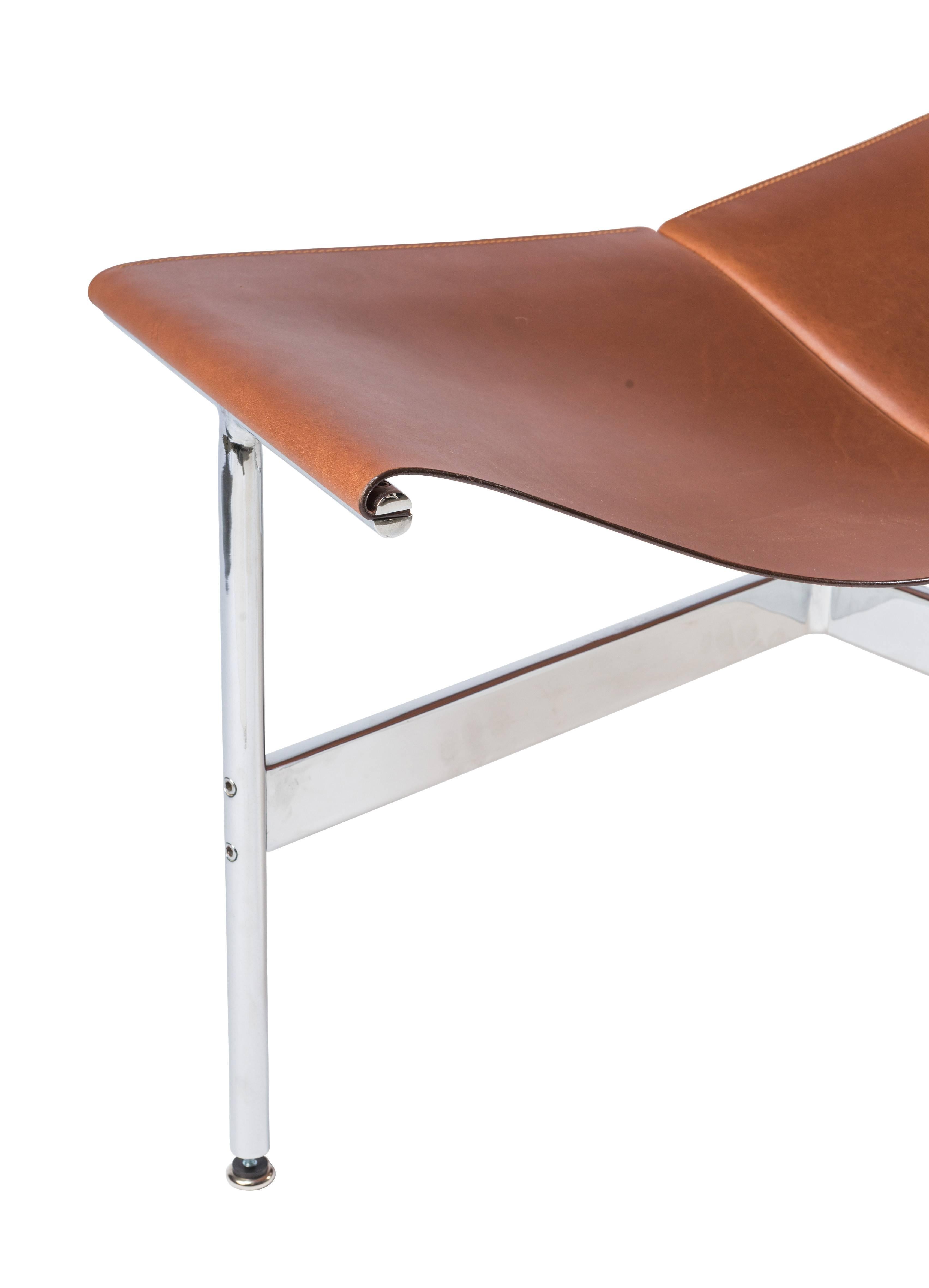 Metallo William Katavolos Lounge T-Chair per Laverne, 1952