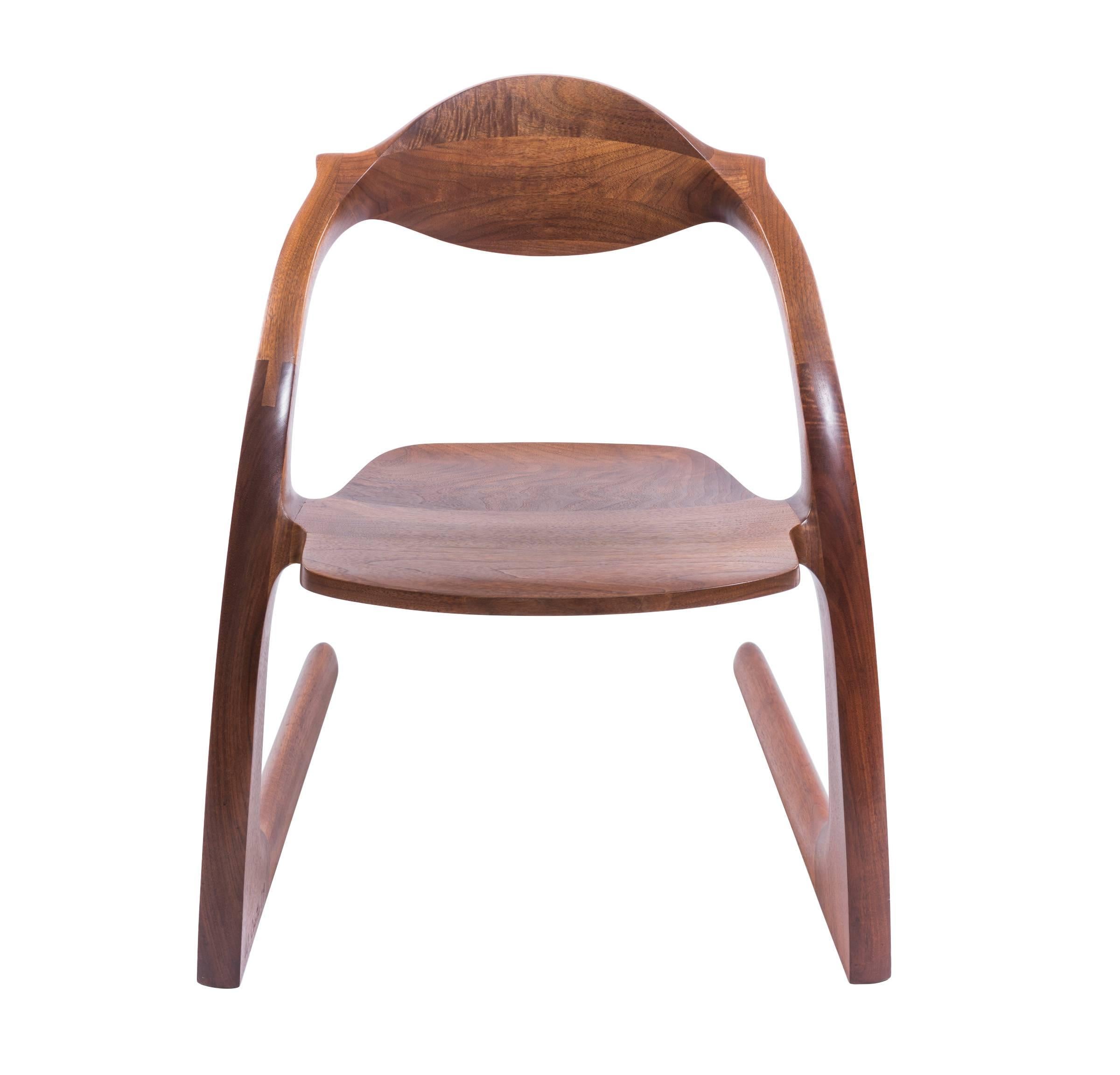 Wendell Castle Zephyr Chair, 1979 In Excellent Condition In Pawtucket, RI