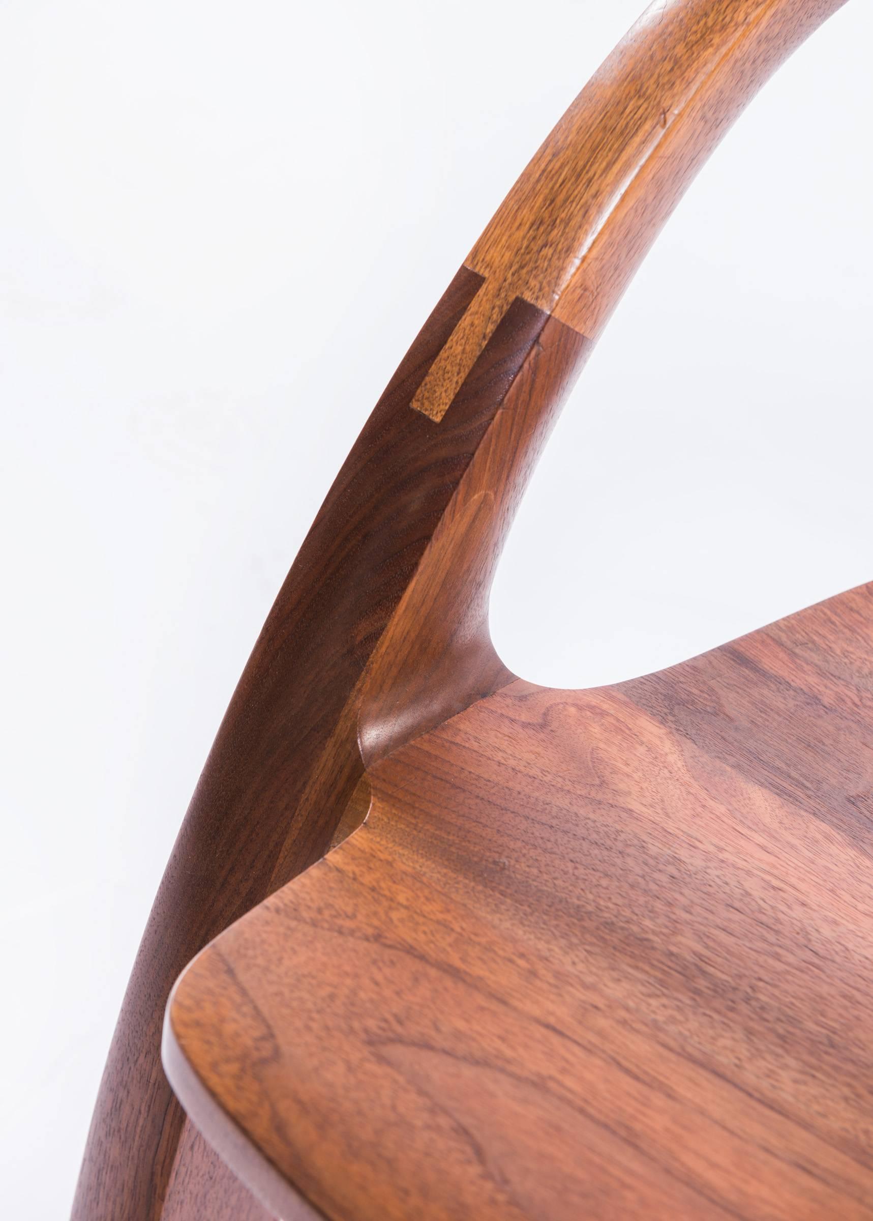 Late 20th Century Wendell Castle Zephyr Chair, 1979