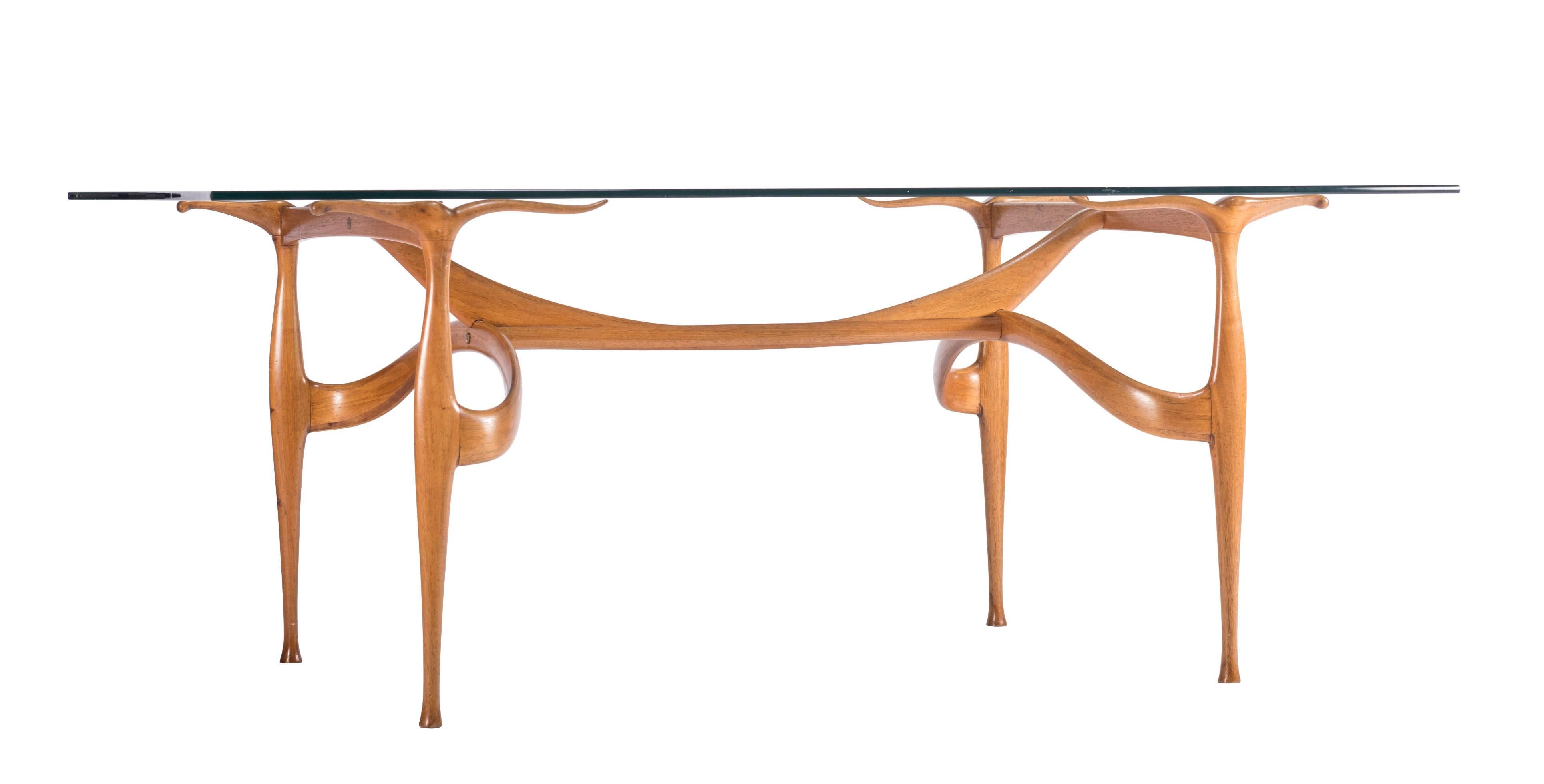 Mid-Century Modern Dan Johnson Gazelle Desk or Dining Table