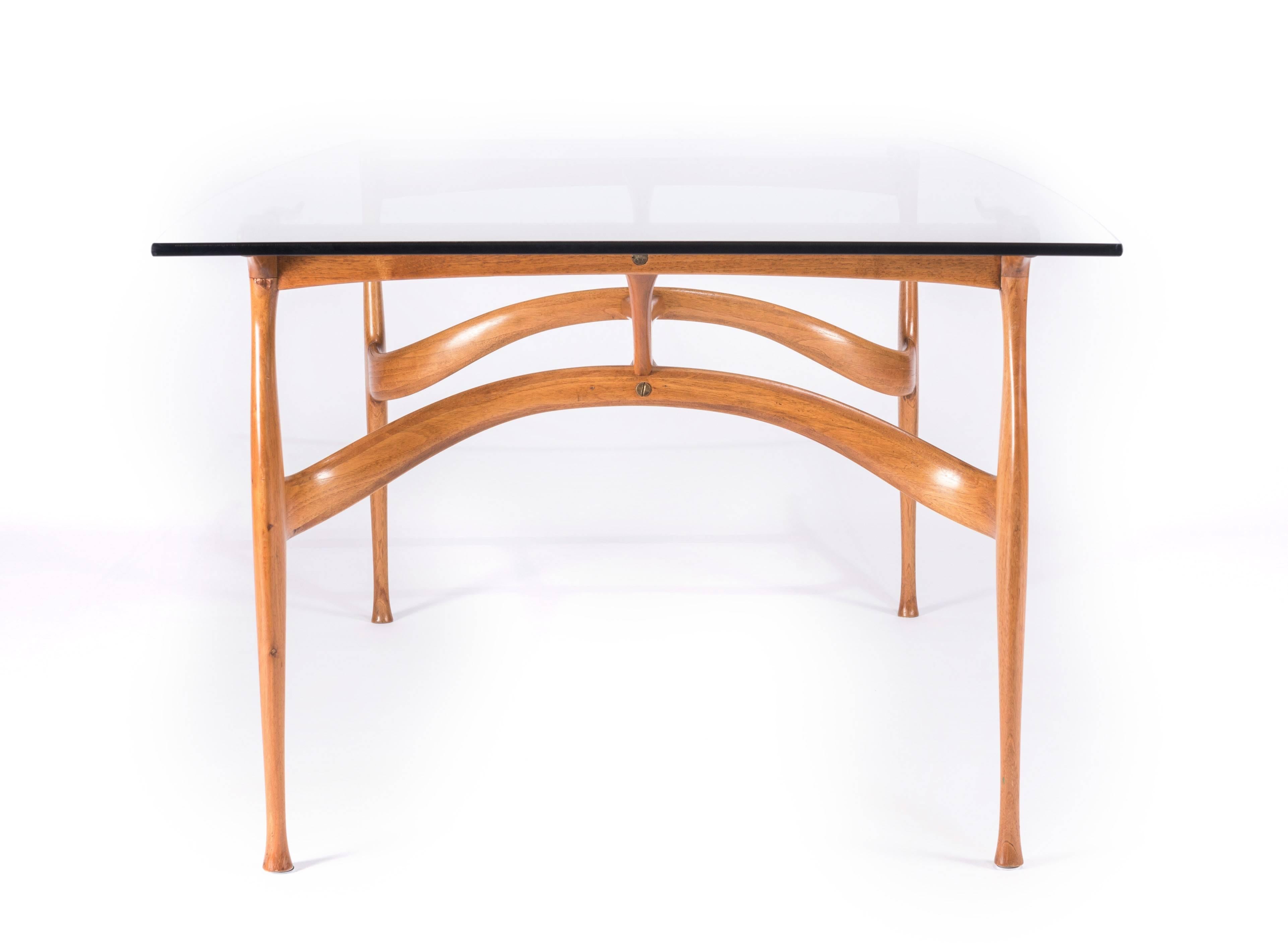 Mid-20th Century Dan Johnson Gazelle Desk or Dining Table