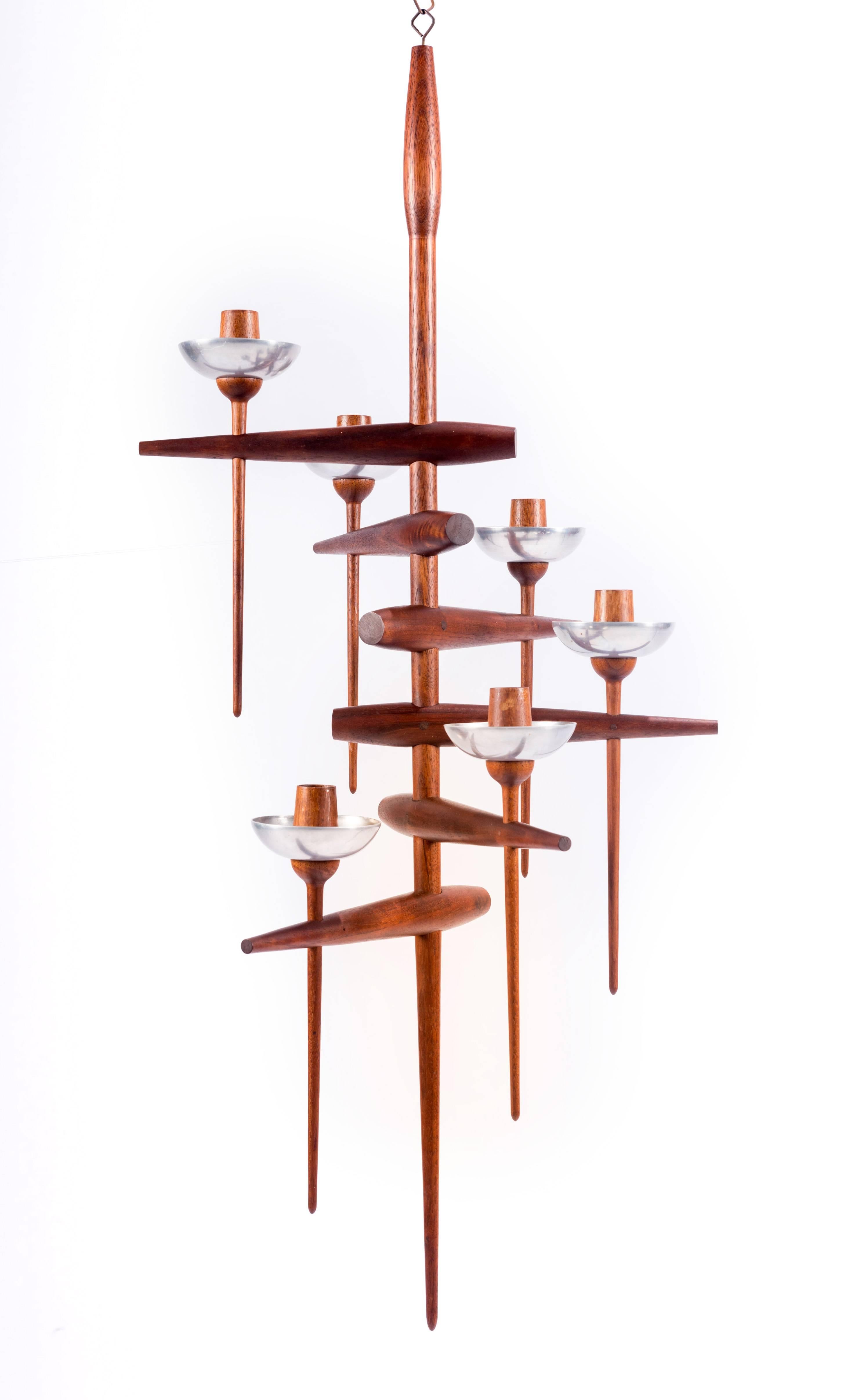 Mid-20th Century Hanging Candelabrum by James Martin