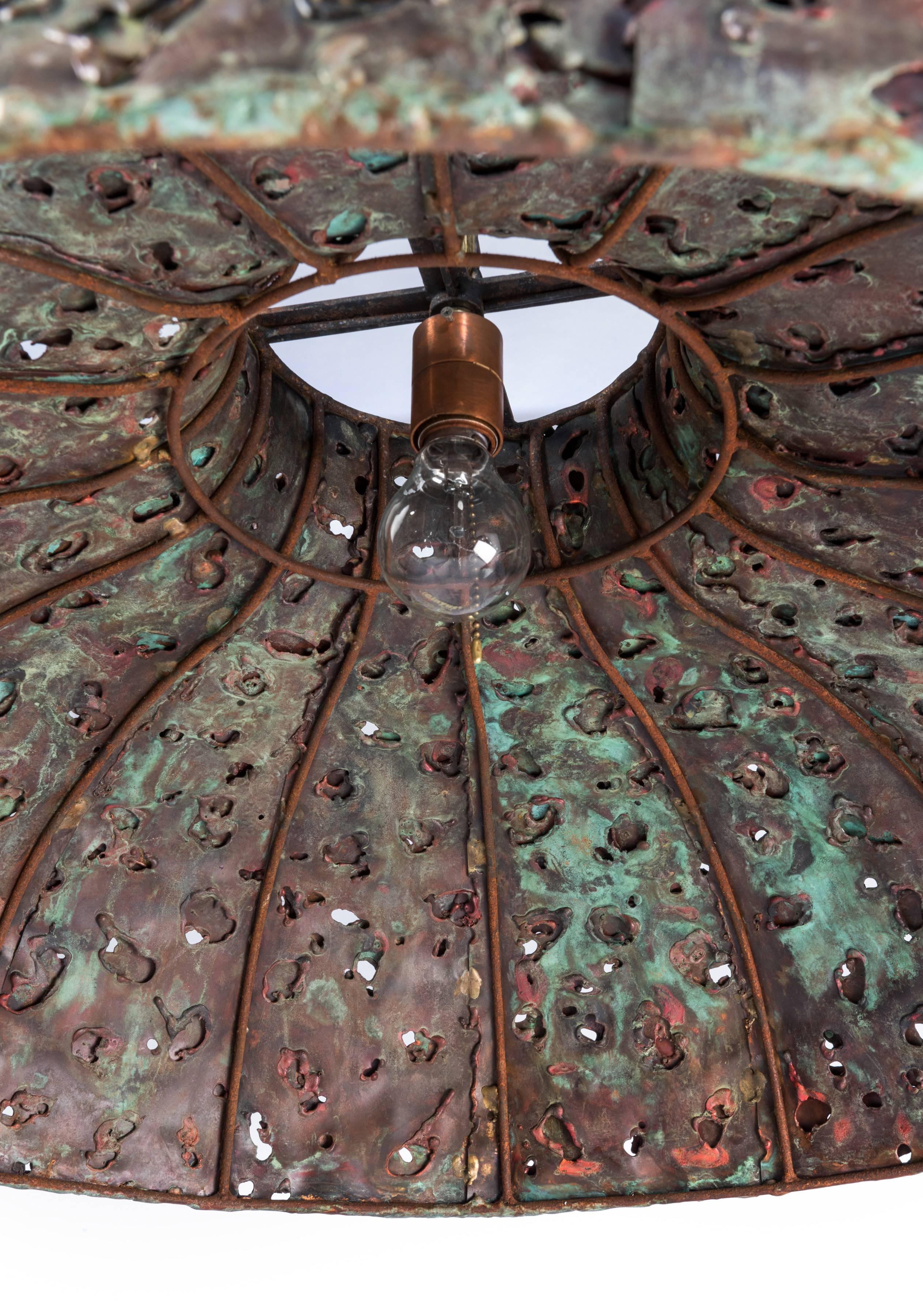 Late 20th Century Unique and Large Custom Silas Seandel Chandelier