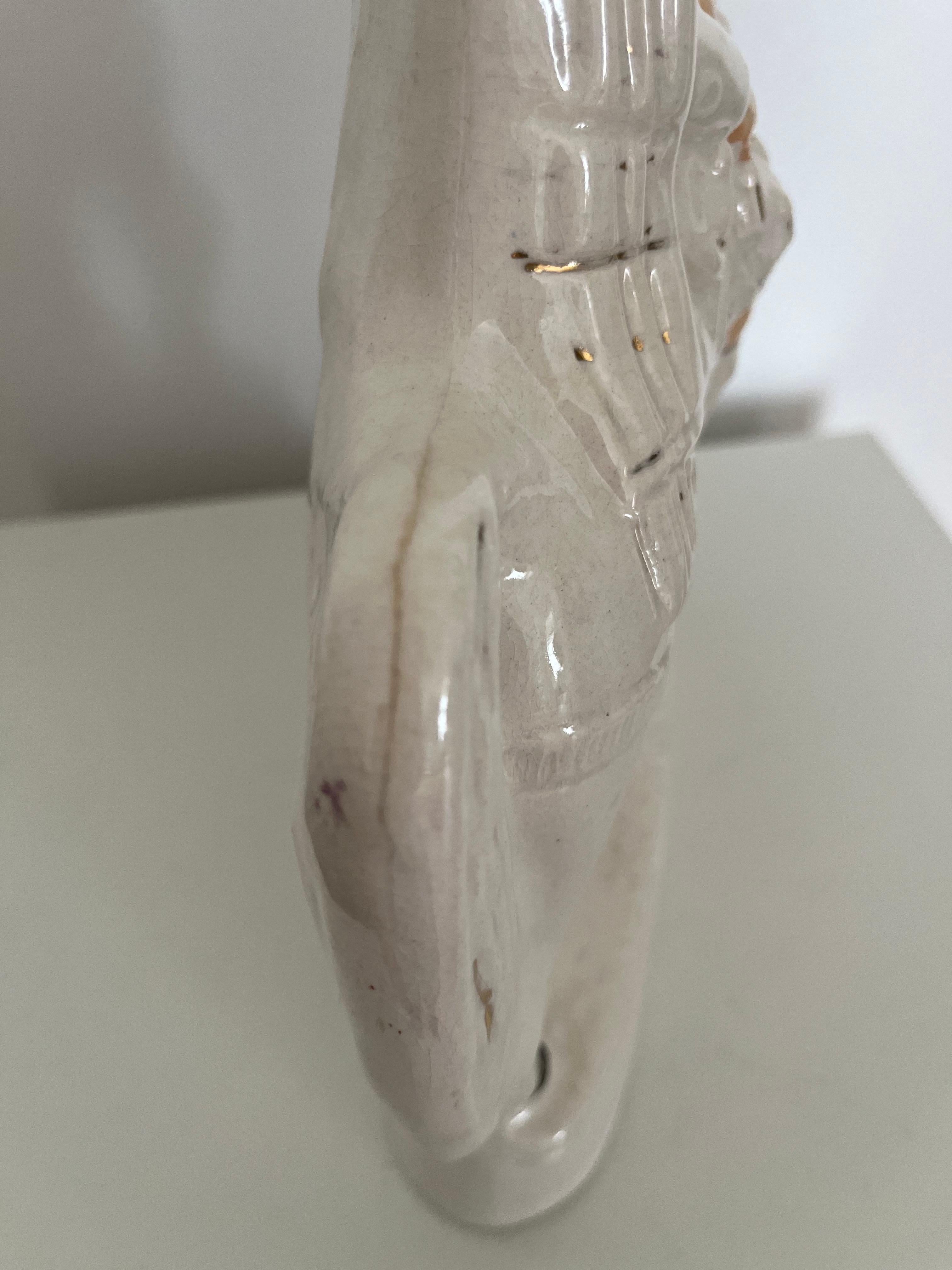 Figura di cavallo e cavaliere dello Staffordshire, Inghilterra, 1850 ca. in vendita 9