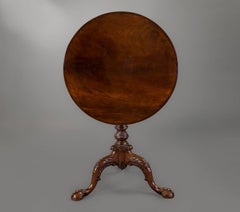 Fine George II Mahogany Tripod Table