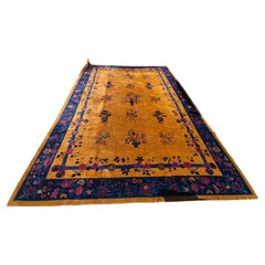 Alfombra china Nichols Art Déco de principios del siglo XX, tamaño «Palace», 12 x 17