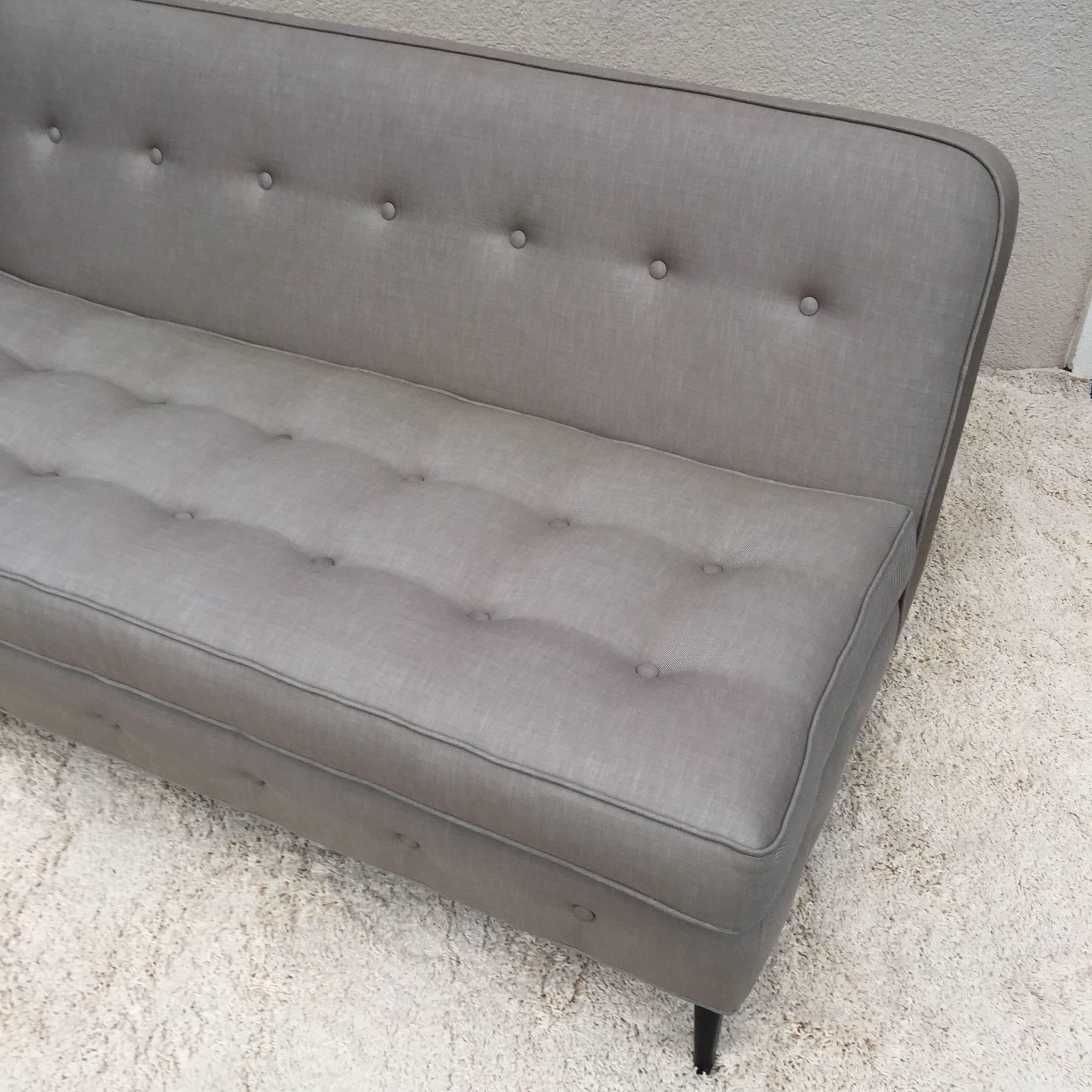 Paul McCobb Style Armless Sofa 1