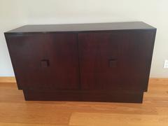 French Rosewood Two-Door Sideboard Cabinet