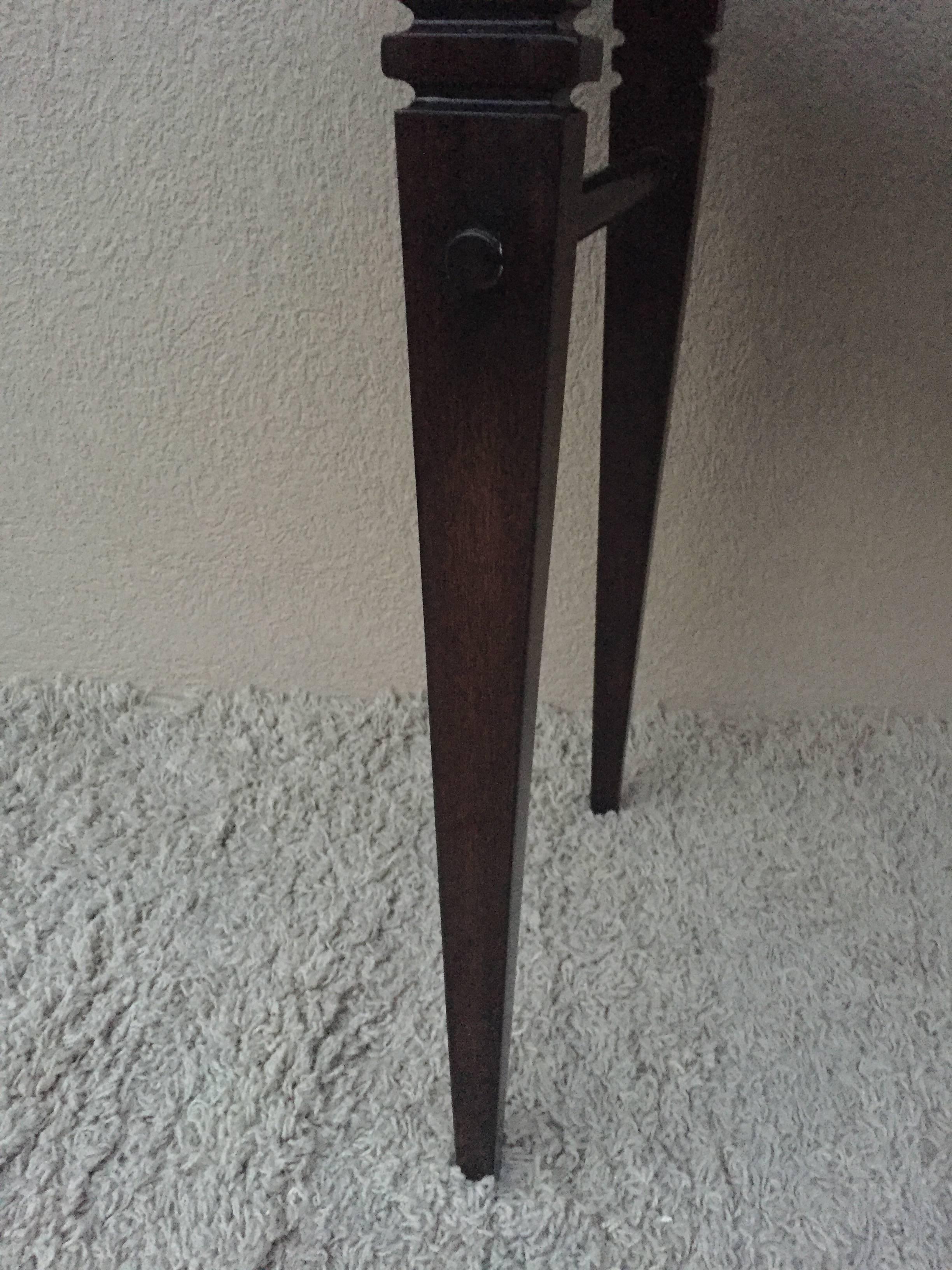 Tommi Parzinger Rams Head Console / Sofa Table For Sale 2