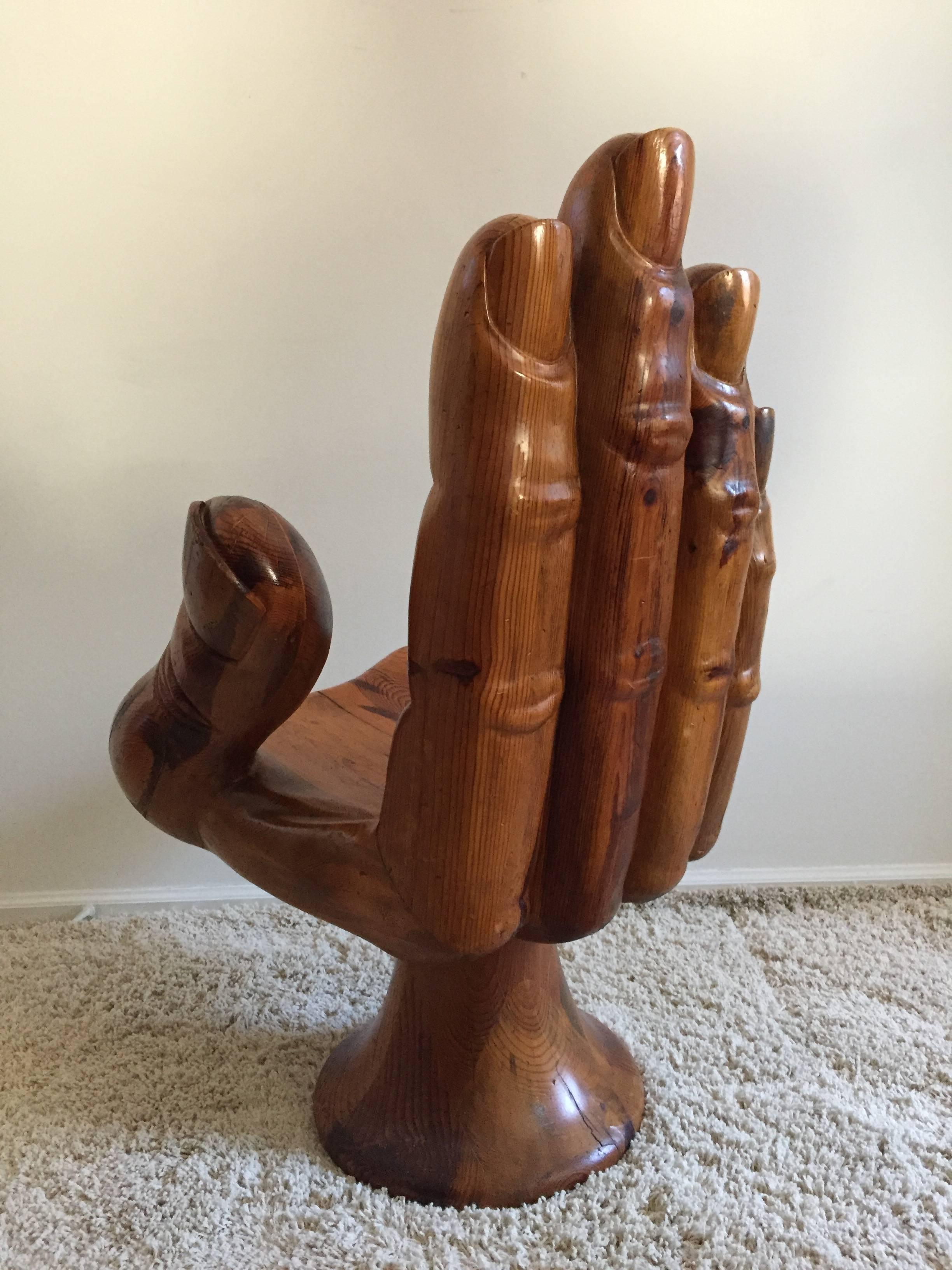 hand chair leather