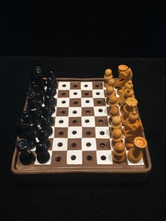 Mark Cross Miniature Travel Chess Set
