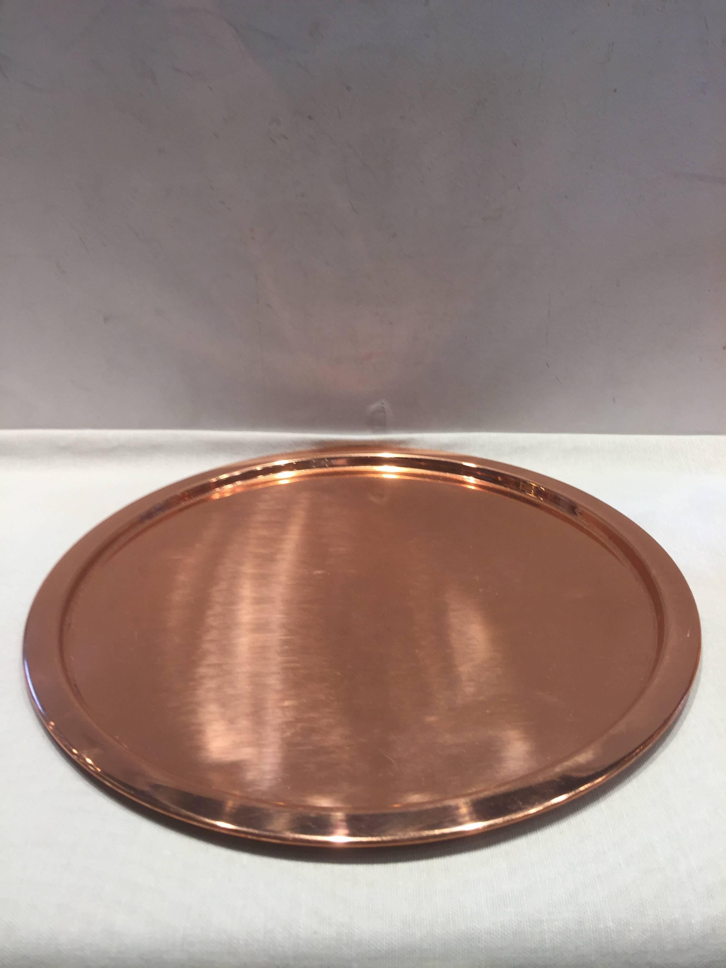 Norman Bel Geddes Copper Art Deco Cocktail or Drinks Set For Sale 1