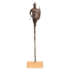 Bronze Zulu Warrior - Limited Edition Sculpture