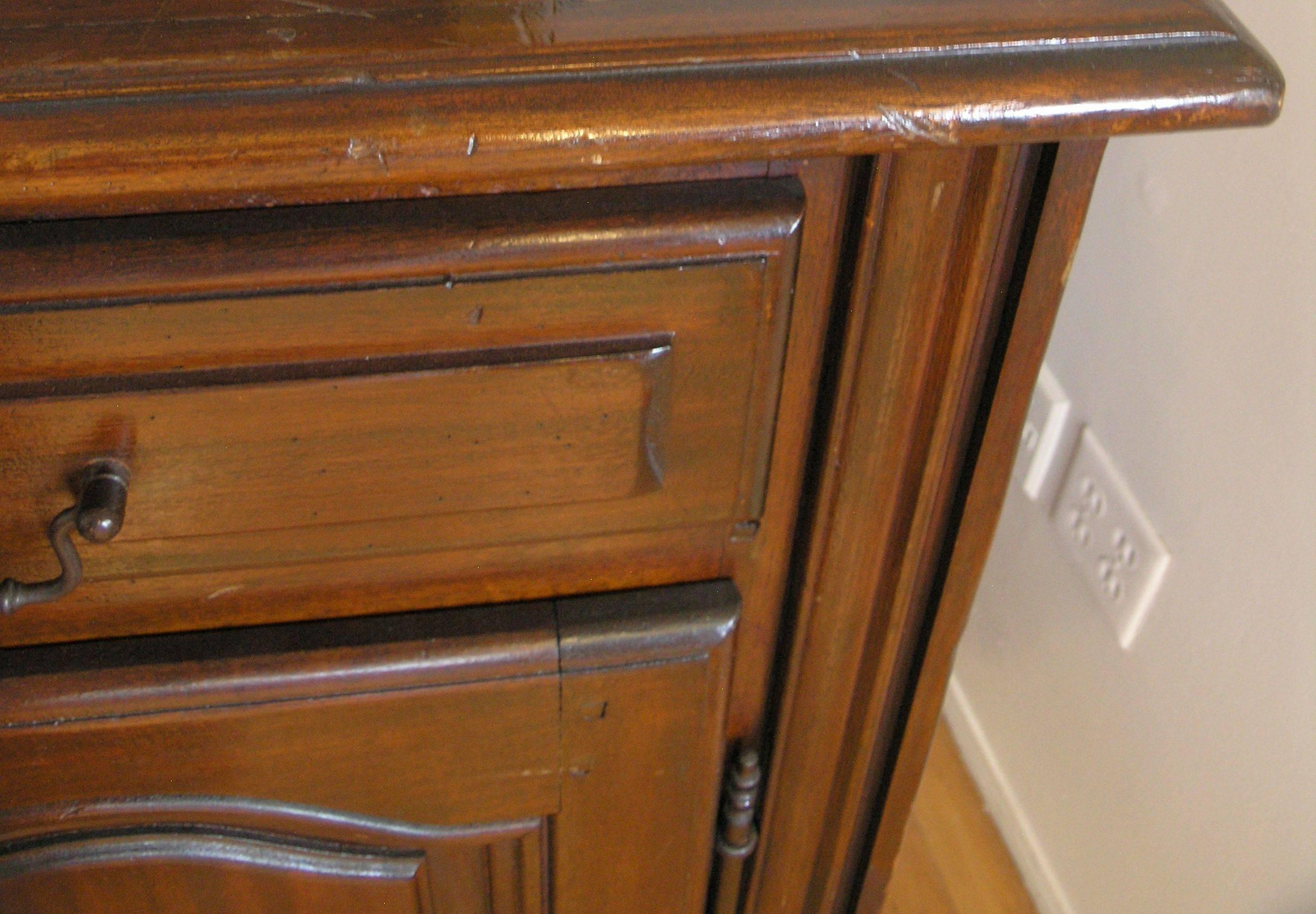 19th Century French Chestnut Wood Enfilade In Excellent Condition In Los Angeles, CA