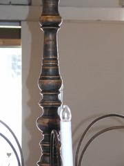 Large Tuscan Walnut Chandelier