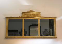 Neoclassical Overmantel Mirror