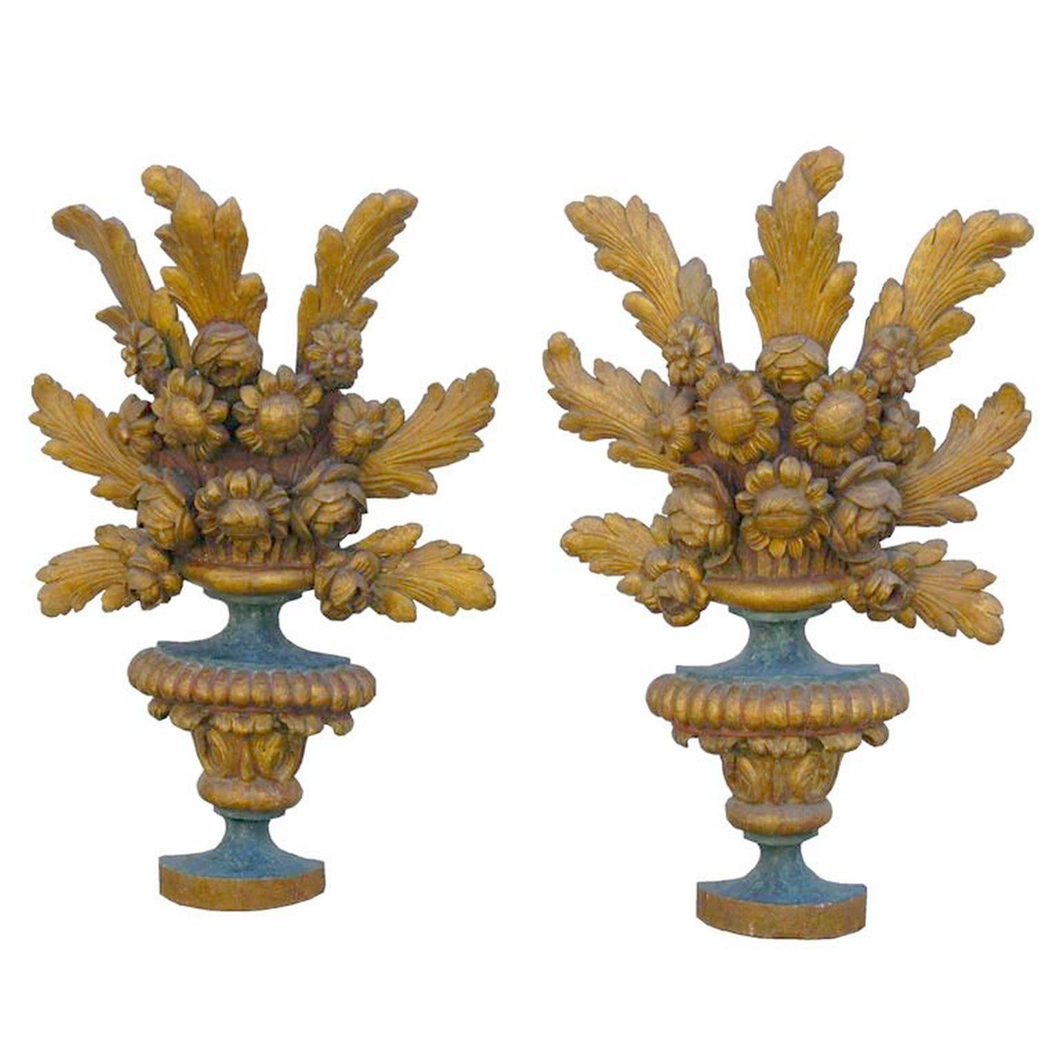 Large Pair of Early 18th Century Sconces For Sale
