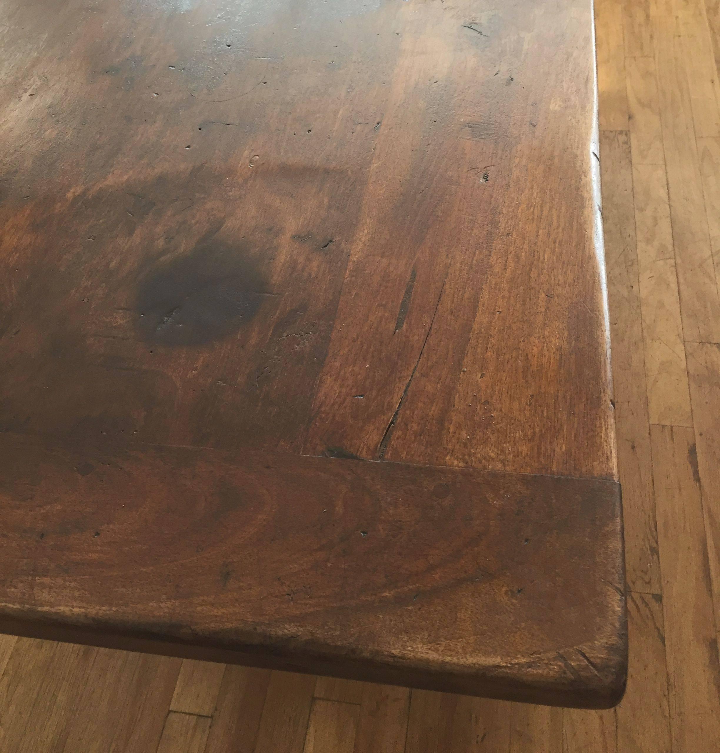 Northern Italian Oak Table , 19th Century For Sale 3