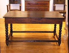 19th Century Chestnut Center Table