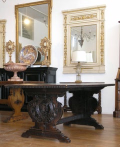 Tuscan Trestle Center Table