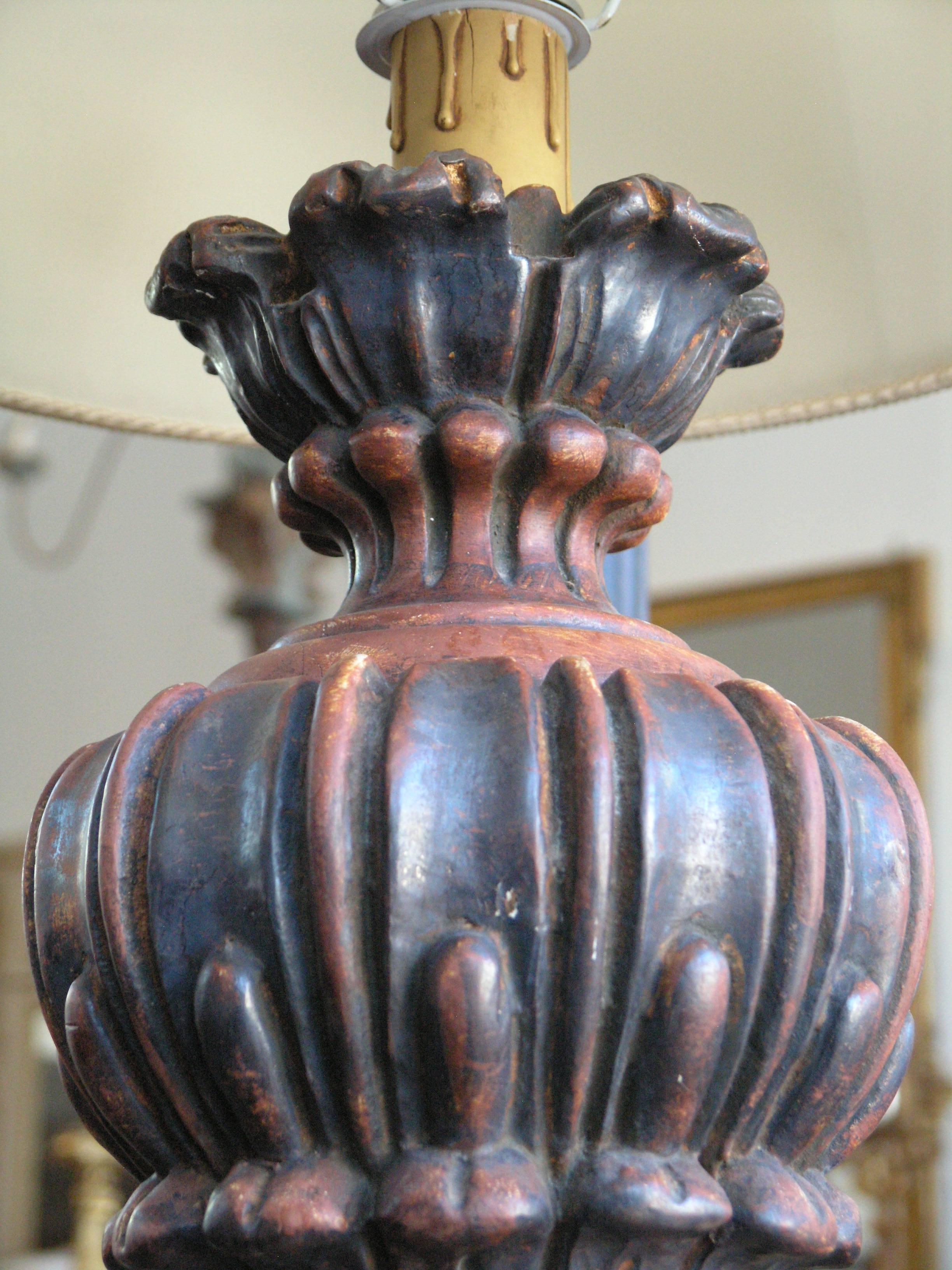 19th Century Urn Table Lamp In Excellent Condition For Sale In Los Angeles, CA