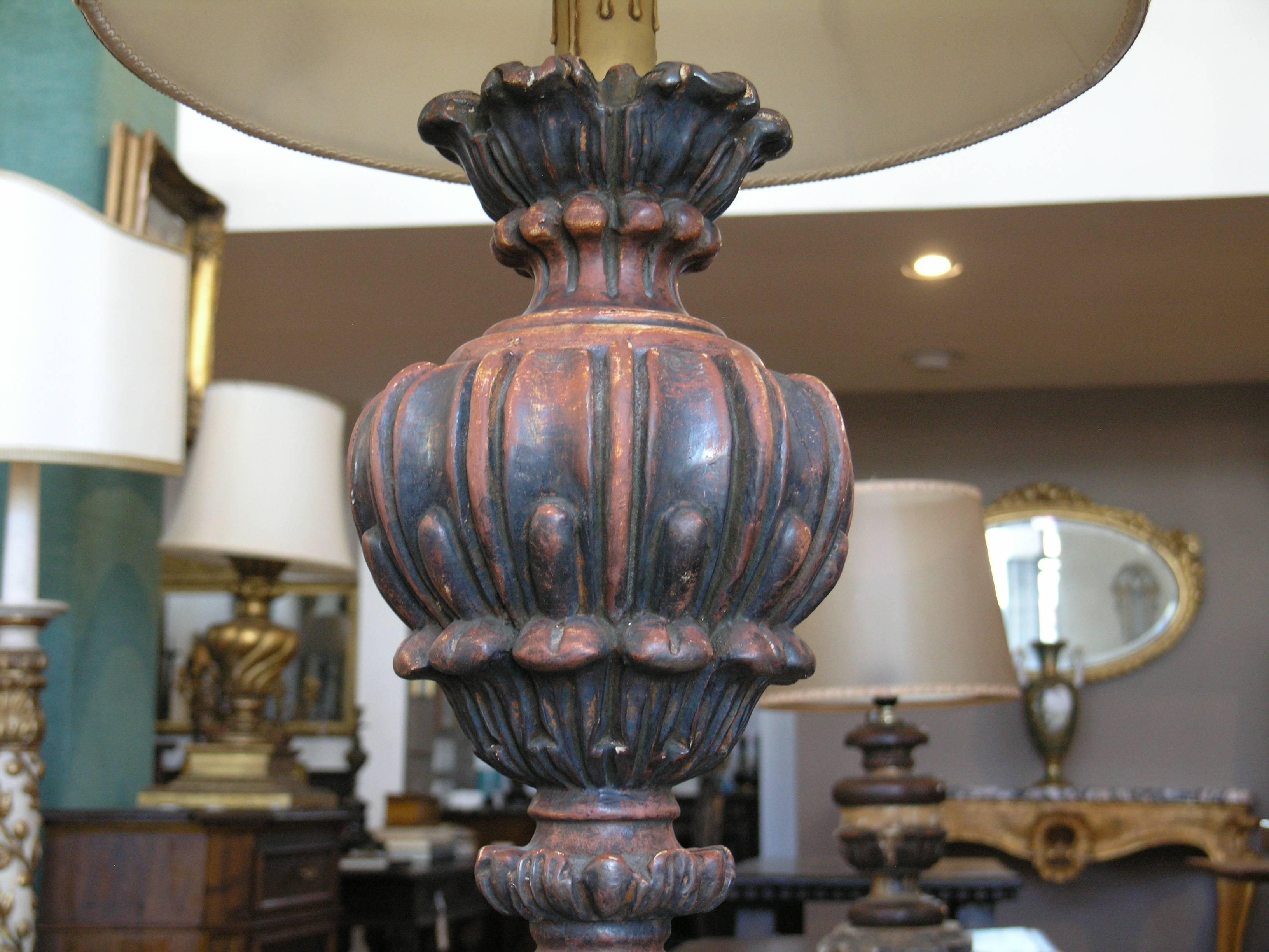 19th Century Urn Table Lamp For Sale 1