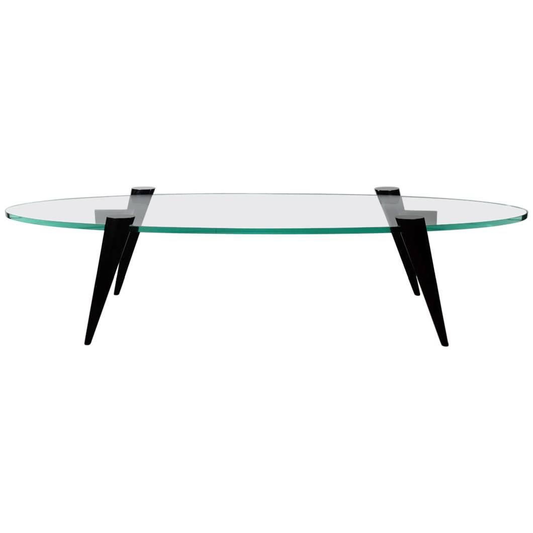 Swedish MidCentury Modern Narrow Coffee Table at 1stDibs