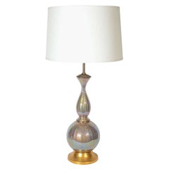 Mid-Century Modern Murano Long Neck Baluster Lamp by Marbro