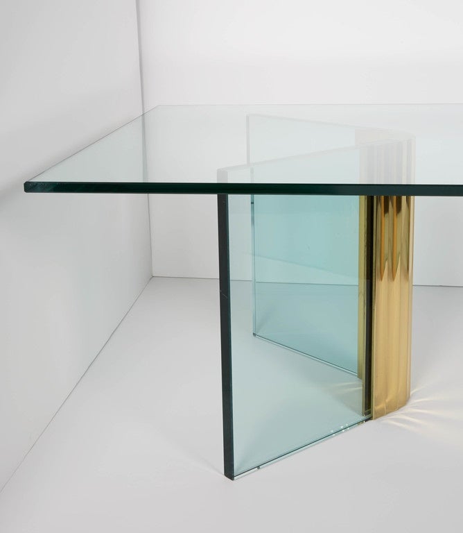 American Modernist Coffee Table Designed by Leon Rosen for Pace Collection
