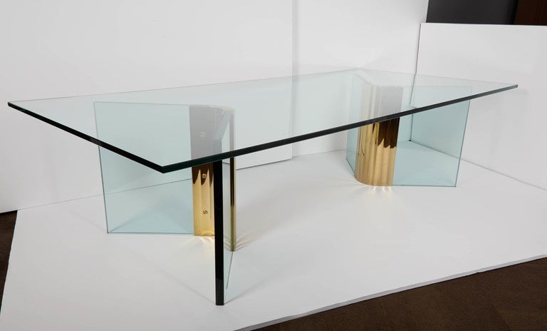 Modernist Coffee Table Designed by Leon Rosen for Pace Collection 1
