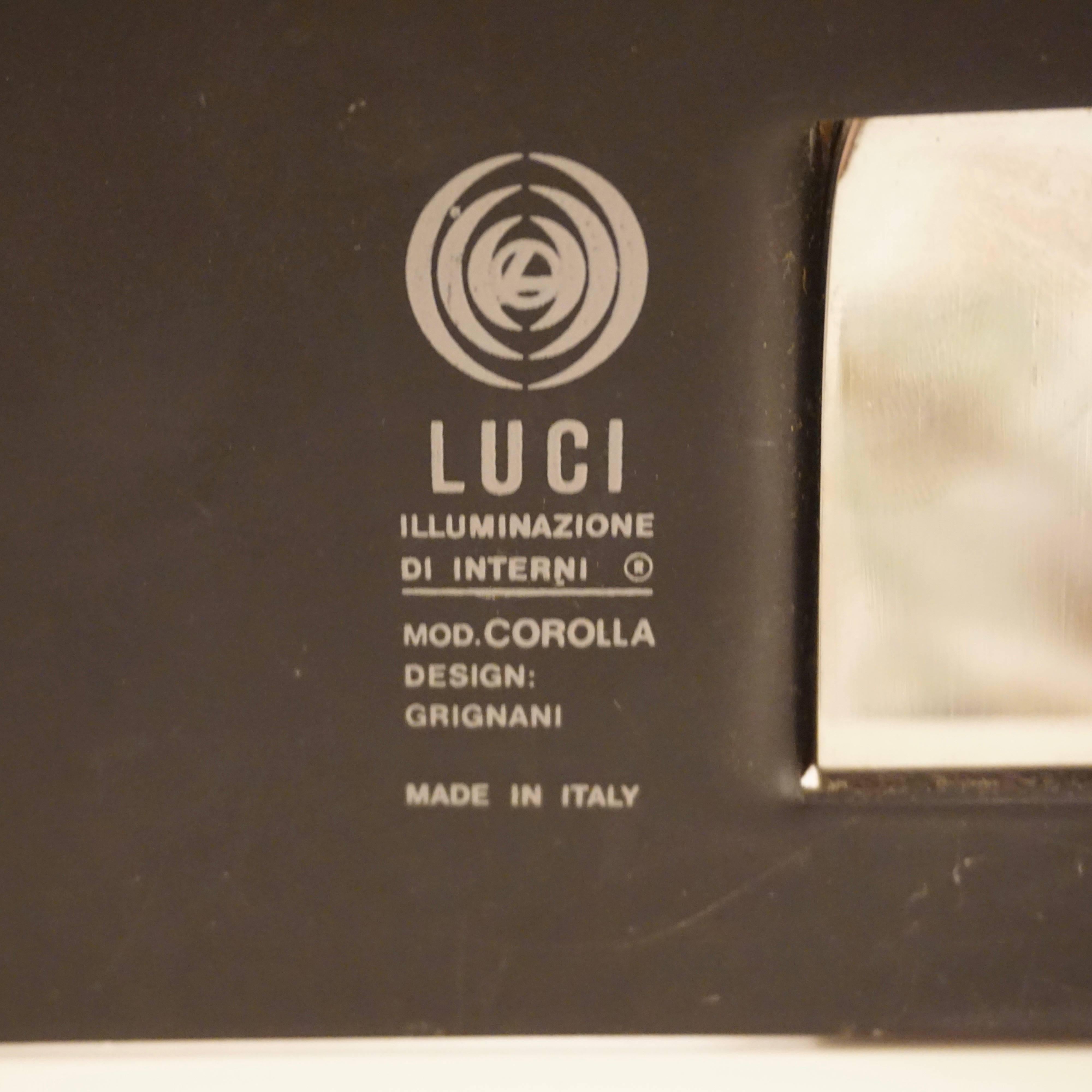 Grignani for Luci, 1970s, Italian Vintage Adjustable Black and Nickel Desk Lamp 3