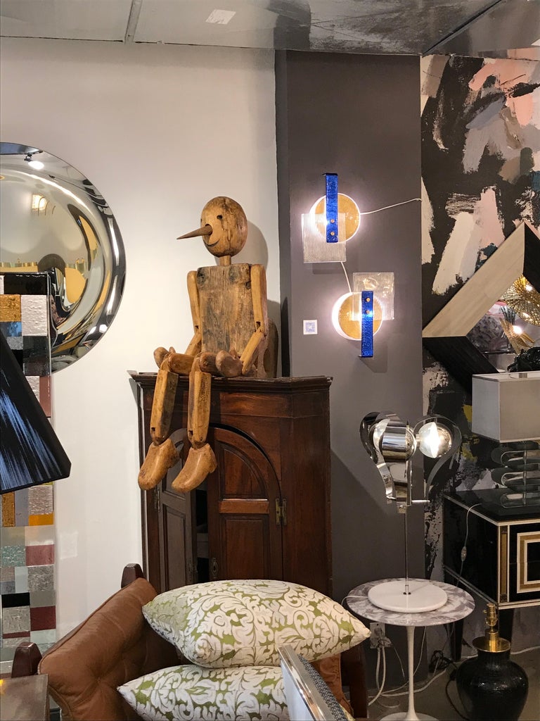 Modern 1960s Italian Vintage Life Size Articulated Wooden