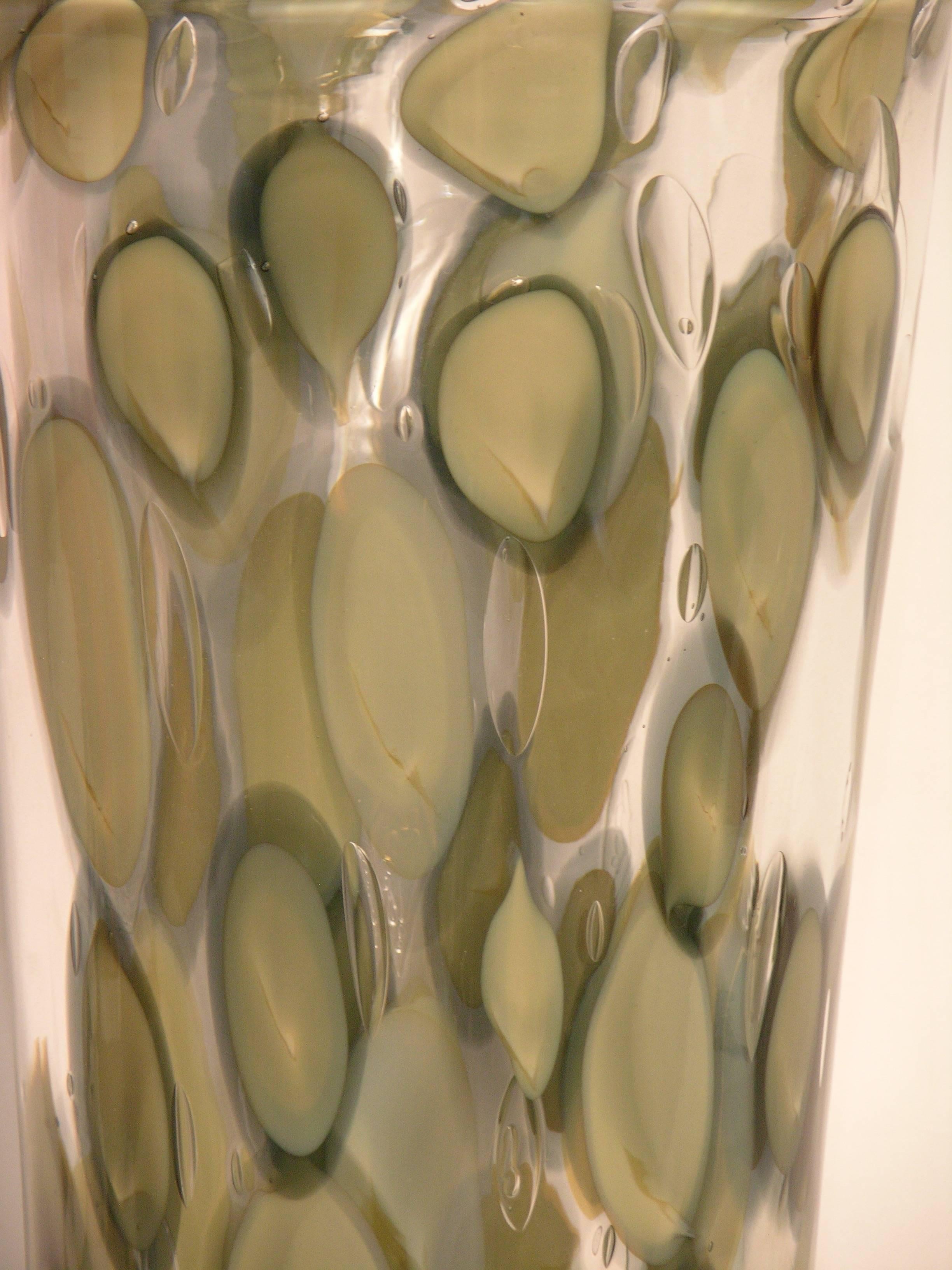 Pino Signoretto Maculato Murano Glass Vase 1